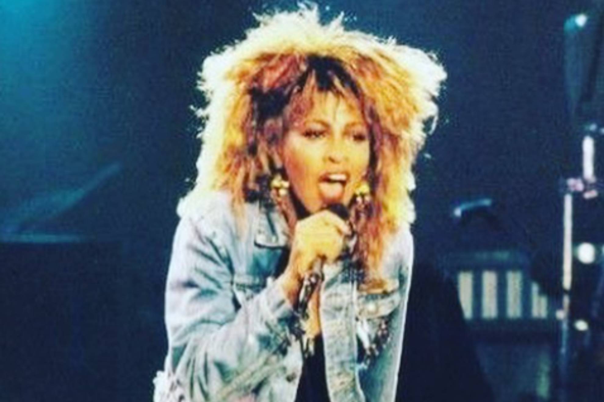 Tina Turner, durante un concierto en una imagen de archivo.