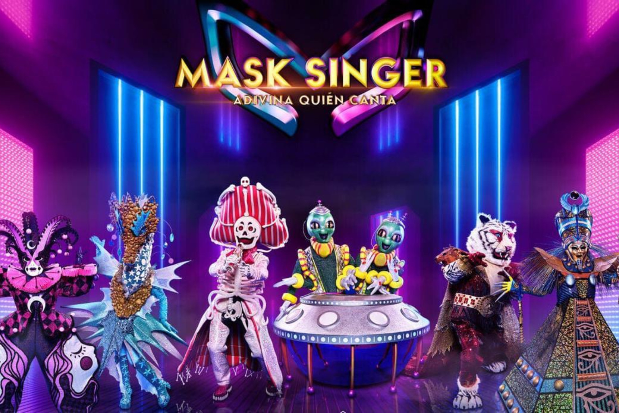 Quines son Esqueleto y Tigre, eliminados de 'Mask Singer' en la tercera gala?