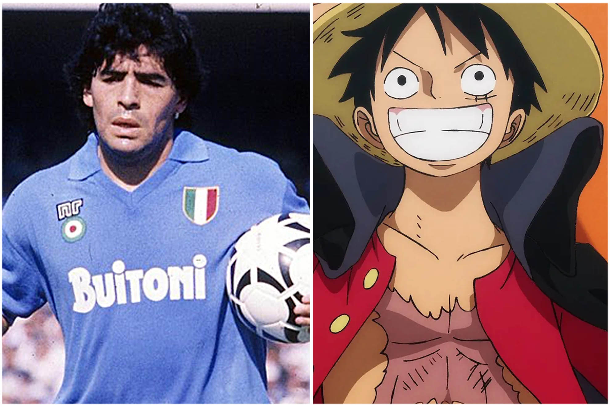 Roban la cuenta de Maradona para afirmar que One Piece es el mejor anime del mundo