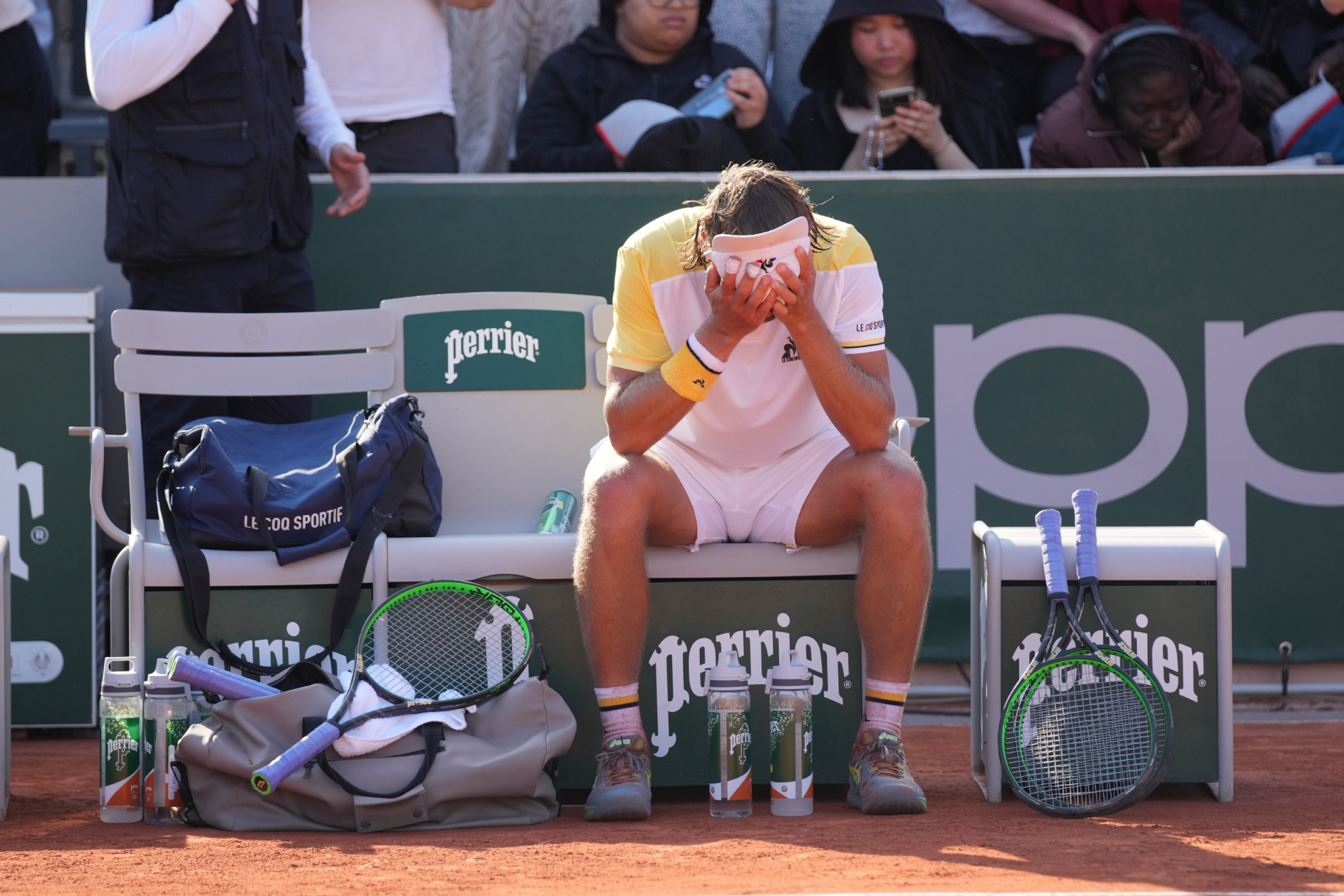 Lucas Pouille, de la depresión y el alcoholismo al cuadro principal de Roland Garros entre lagrimas