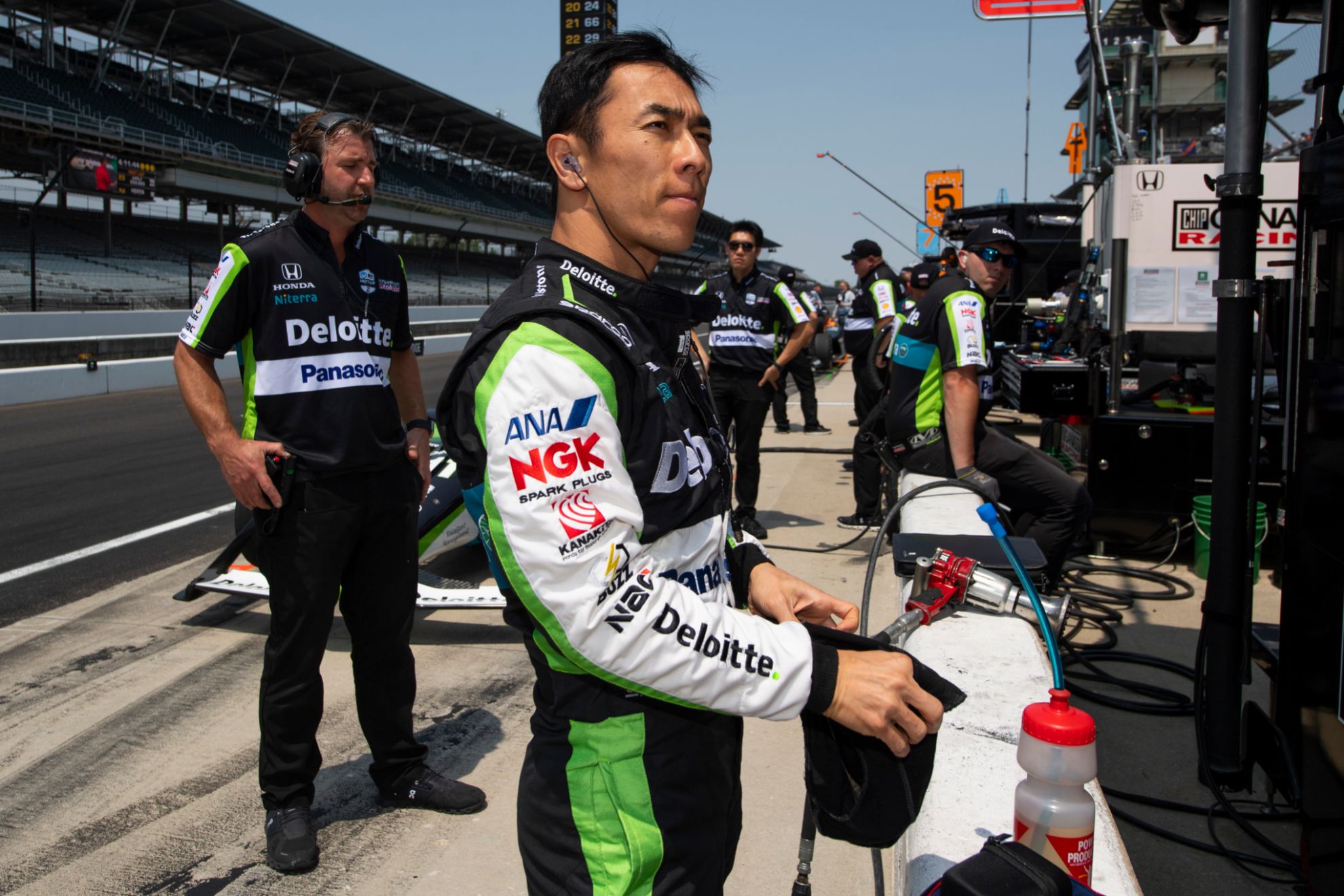 Takuma Sato ha encabezado tres de las siete sesiones de prcticas de la Indy 500.