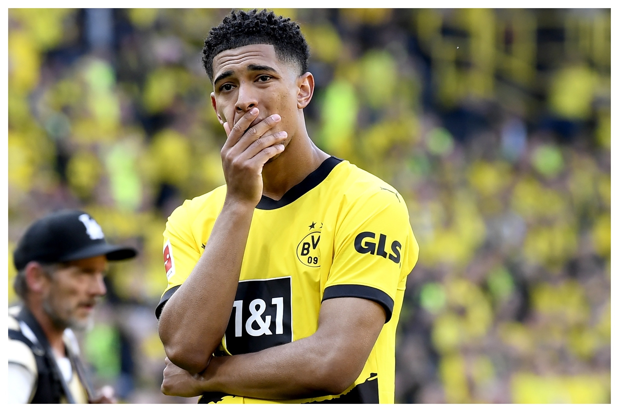 Bellingham, destrozado, tras perder el Borussia Dortmund la Bundesliga/LA PRESSE