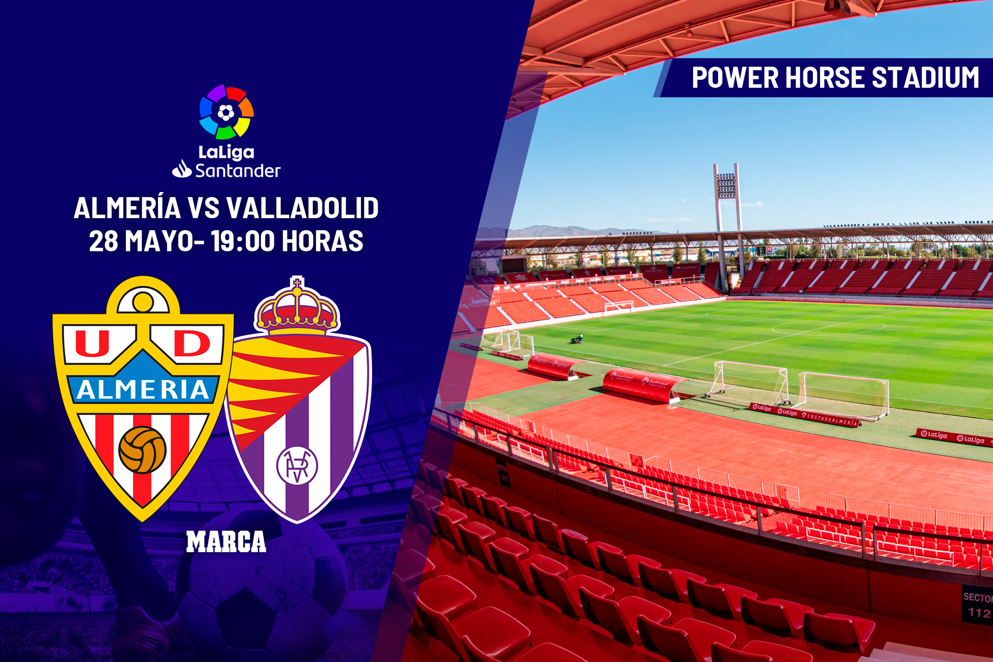 Almería - Valladolid: resumen, resultado y goles