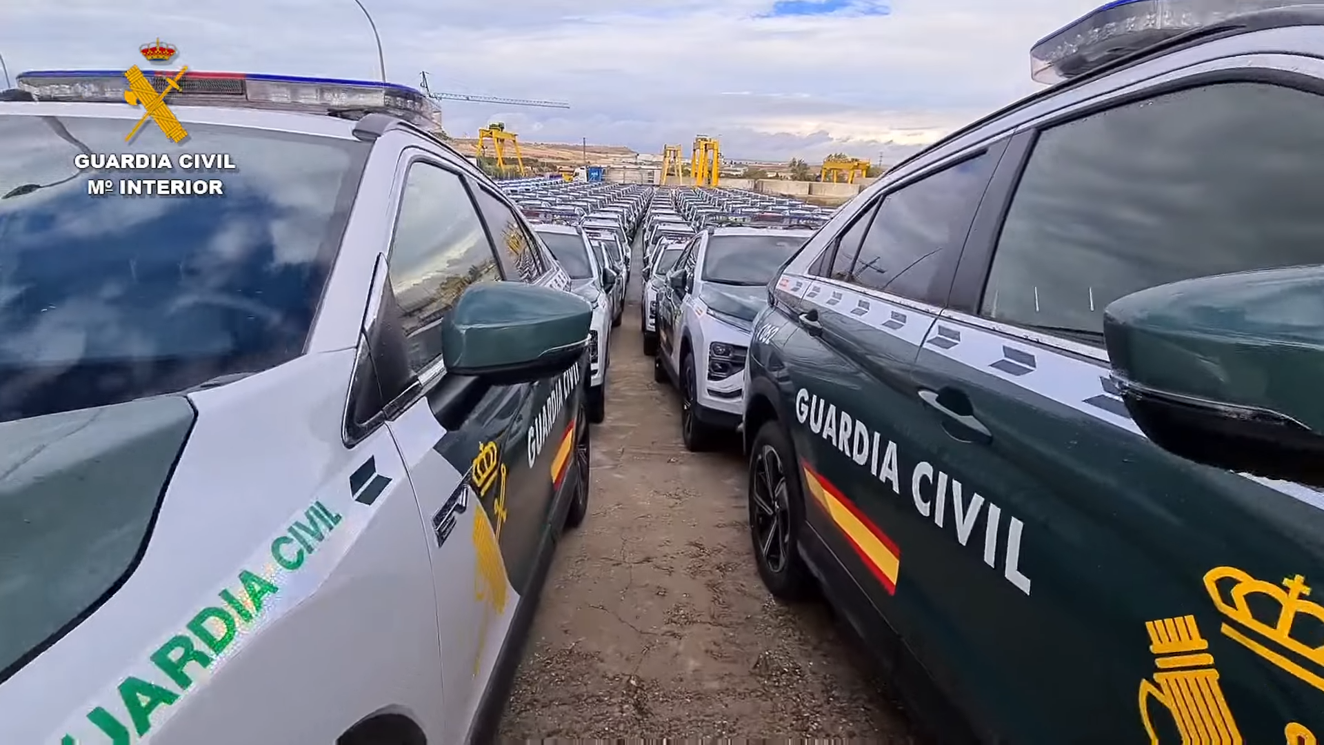 La flota de vehículos de la Guardia Civil ya cuenta con refuerzos.