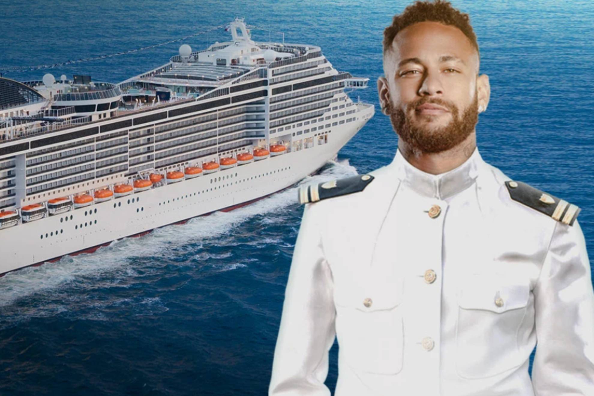 "Hist�rico" crucero de Neymar: "Atrevimiento y alegr�a" con 'Ney en alta mar'