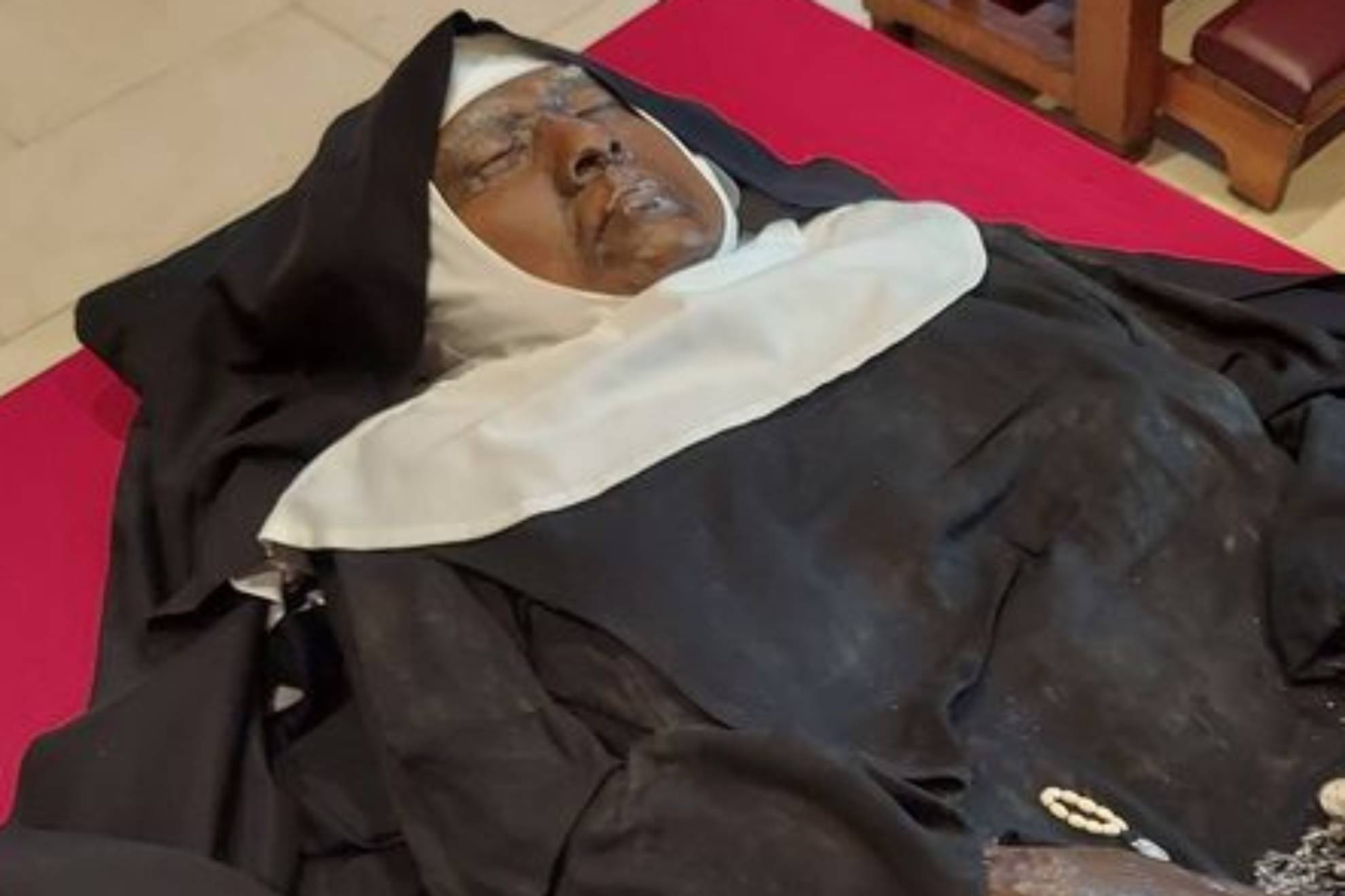 The miraculous case of nun Wilhelmina: Her corpse is still intact four years after her death