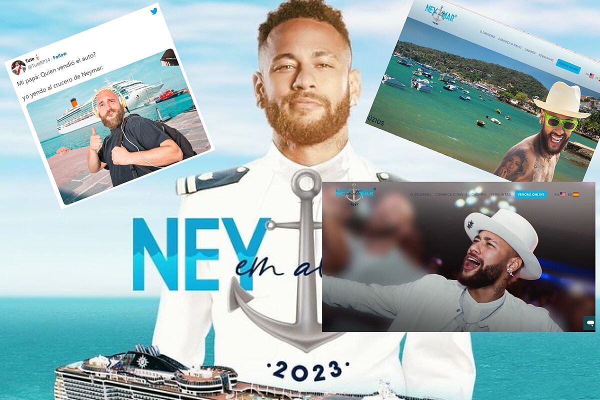 Los mejores memes del crucero de Neymar que promete tres días de desfase