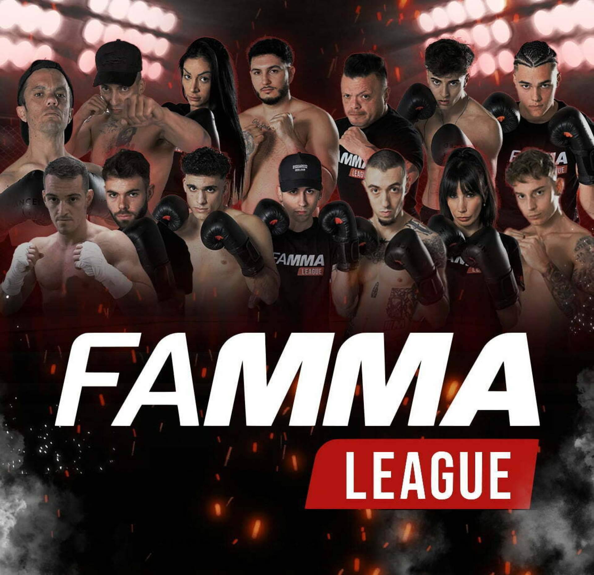 Famma League | Todos los participantes y orden de los combates de boxeo: Omar Montes, Fani Carbajo...