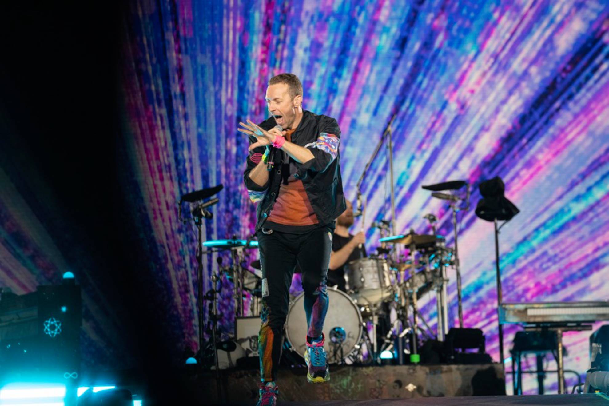 Coldplay, en concierto.