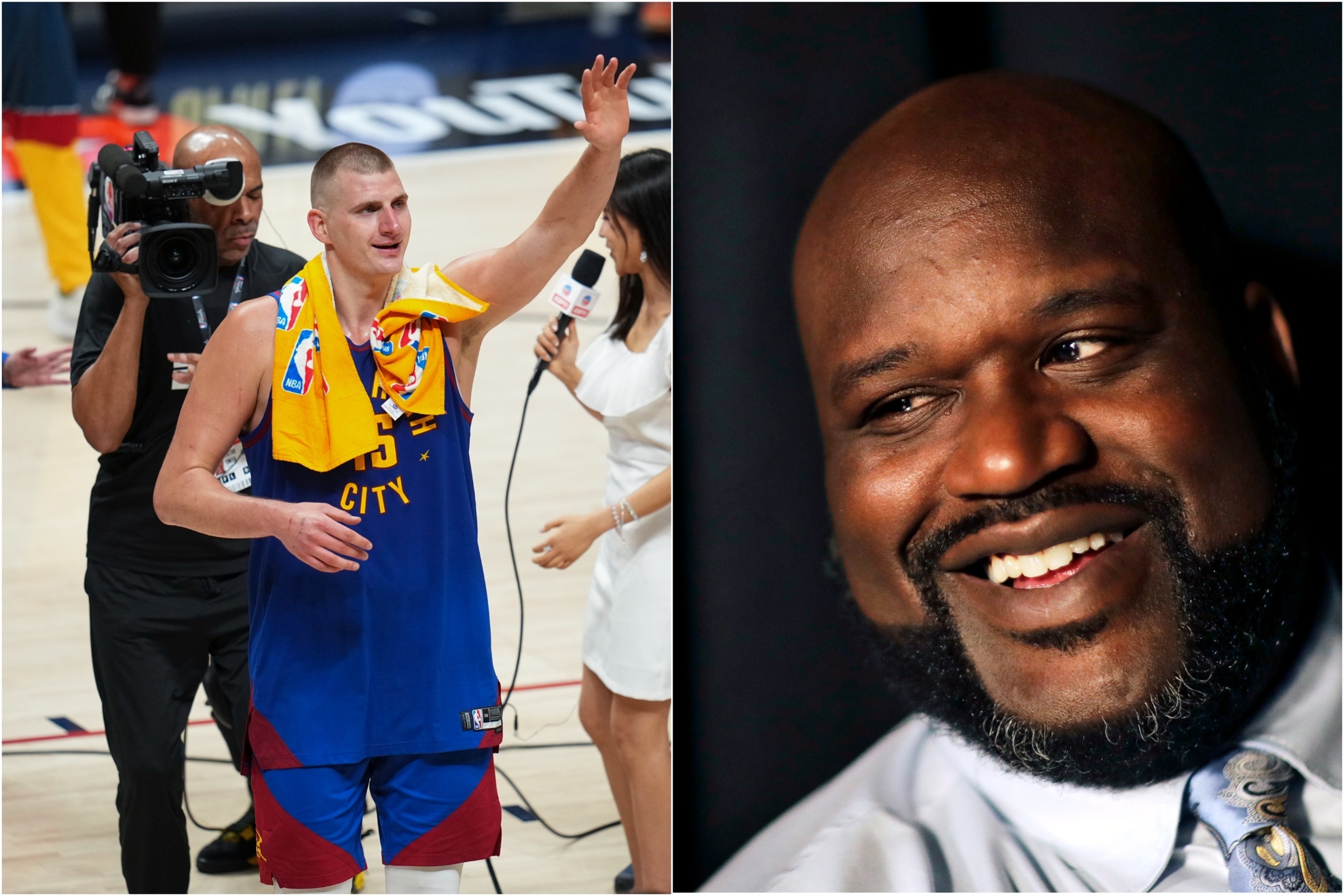 Shaquille O'Neal on Nikola Jokic after Game 1 of the NBA Finals: "He's going to make the right play every time"