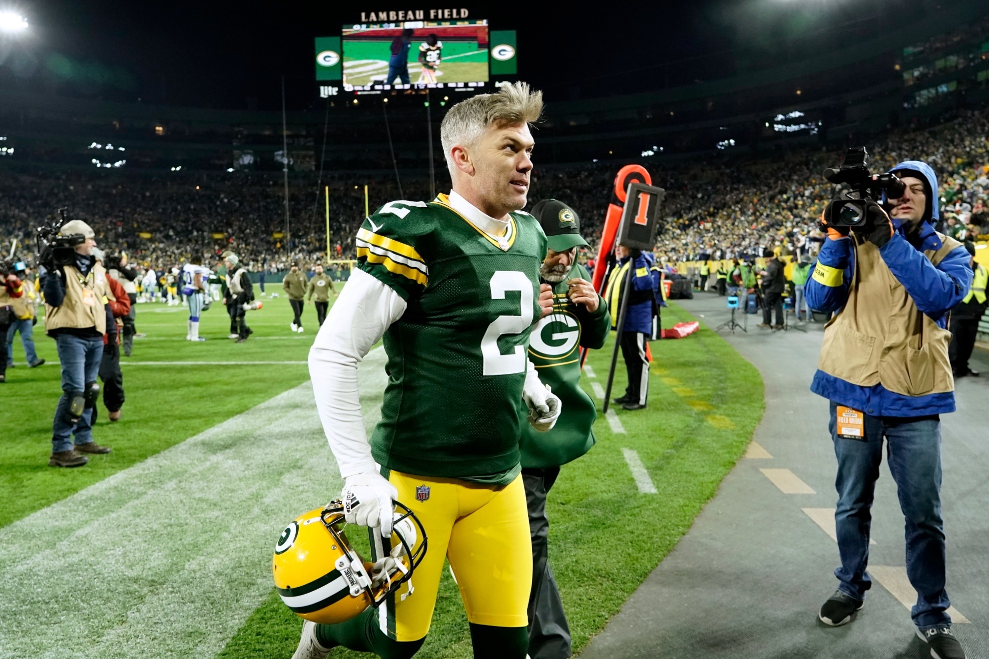 Mason Crosby sold his house in Green Bay; his future is uncertain