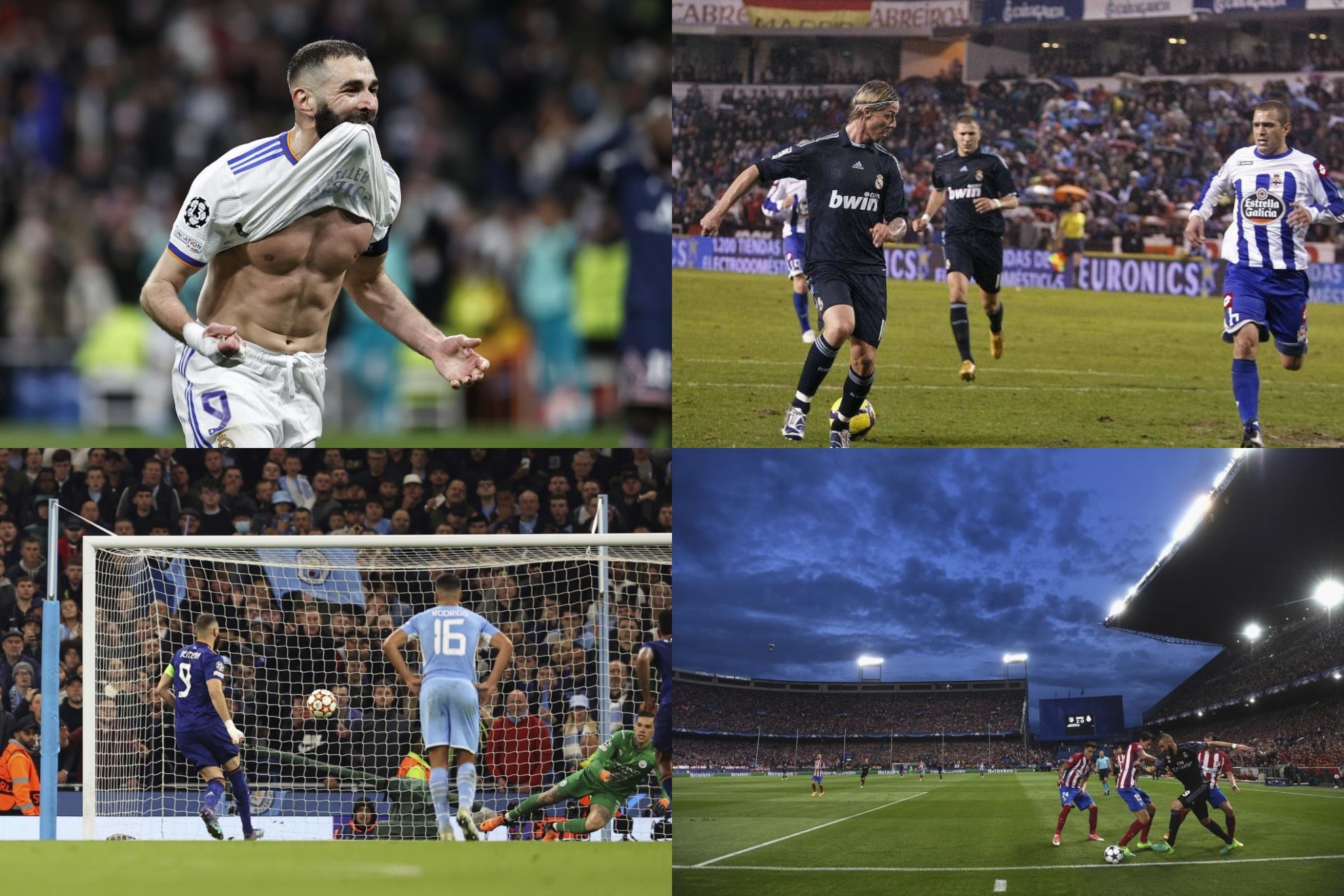 imágenes icónicas de Karim Benzema en el Real Madrid