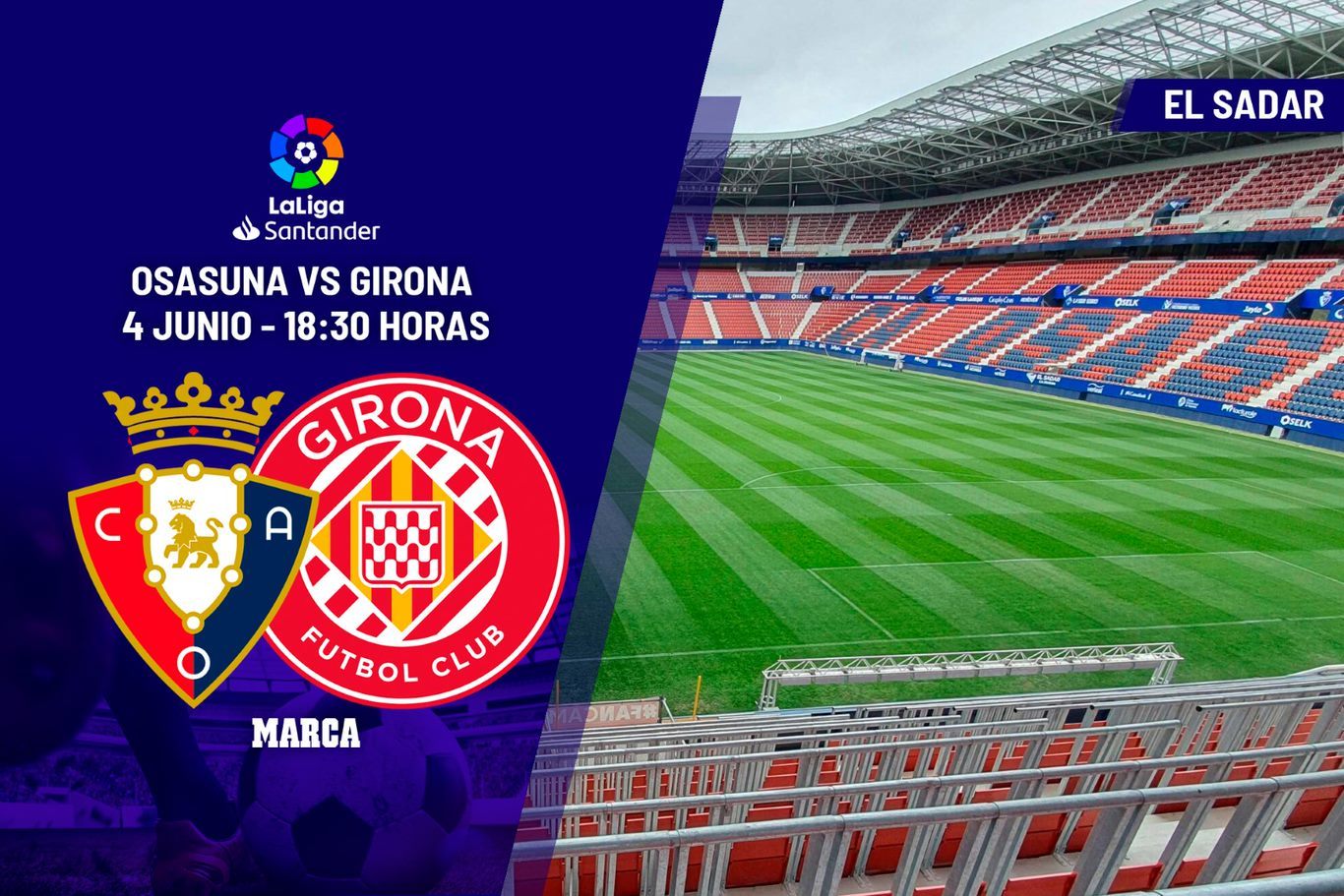 Osasuna - Girona: resumen, resultado y goles