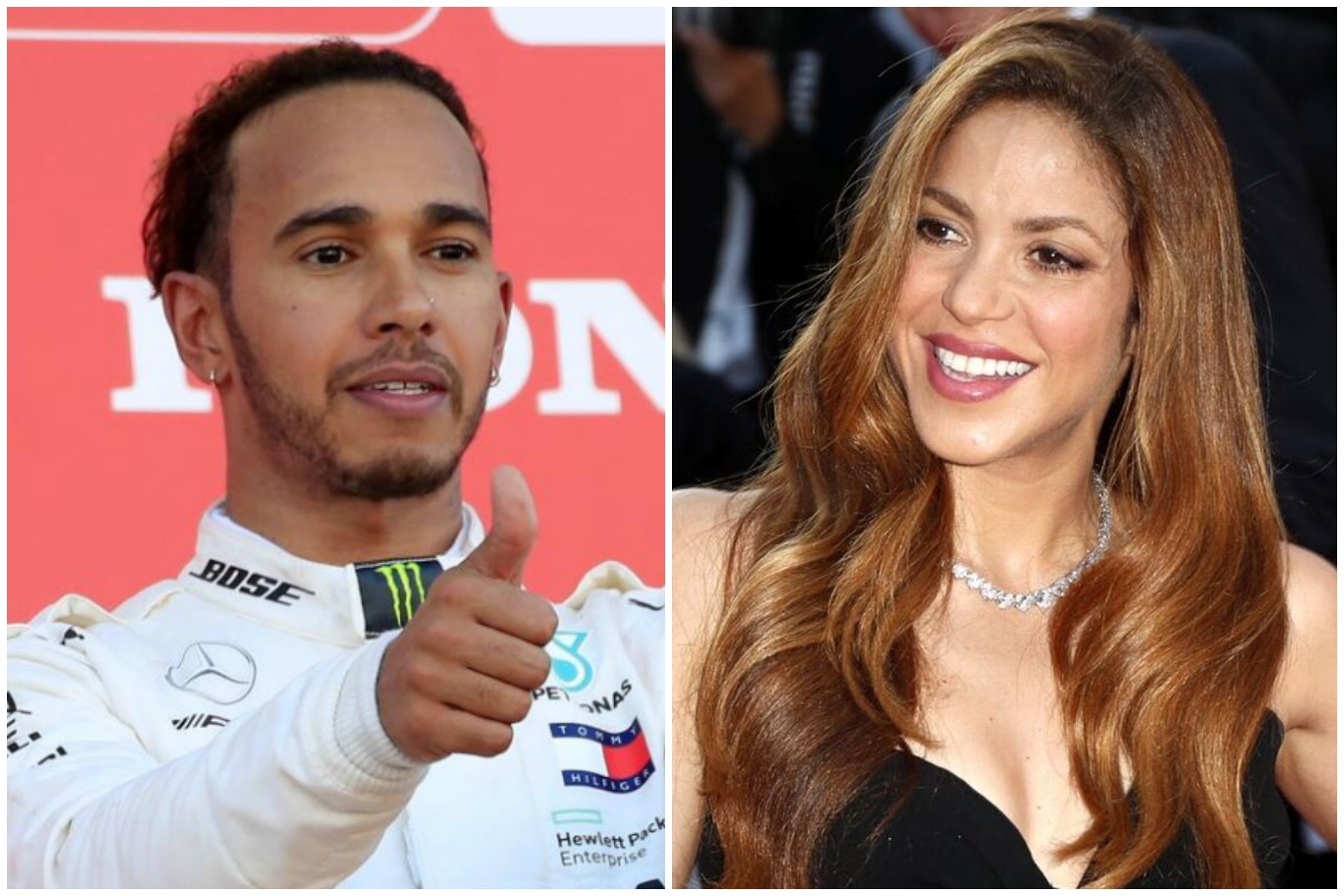 Shakira y Hamilton ya no se separan: celebran el podio del británico en el GP de España en una conocida discoteca