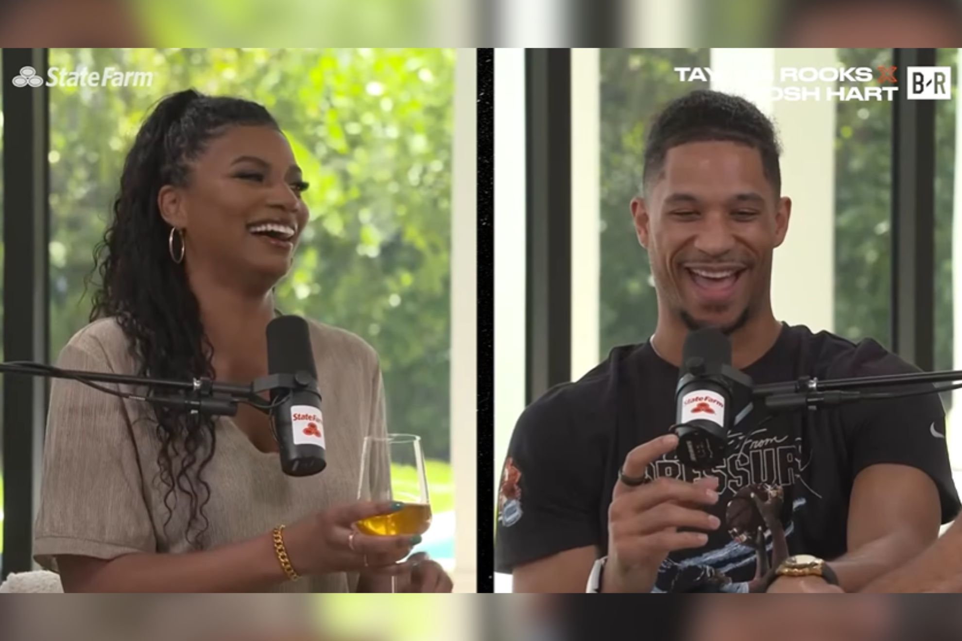 Josh Hart gives Taylor Rooks a 'play-by-play' of why he tasted breast milk