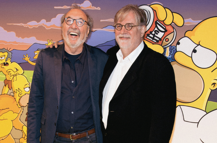 Matt Groening y James L. Brooks