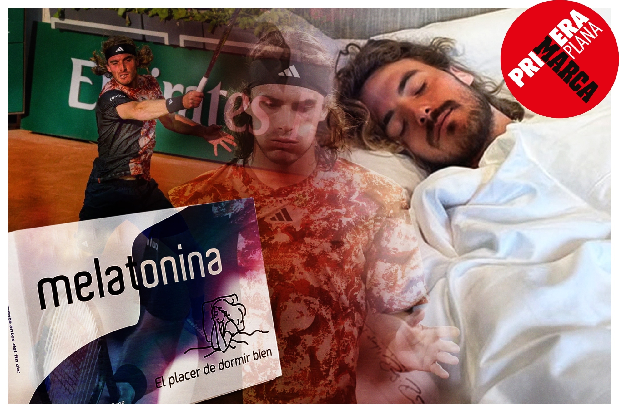 La melatonina, el mal sueño de Tsitsipas: Tomarla antes de un partido es bastante perjudicial
