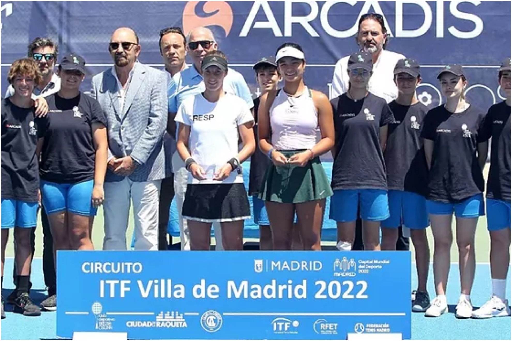 Final del torneo 2022, con triunfo de Marina Bassols sobre Alexandra Eala.
