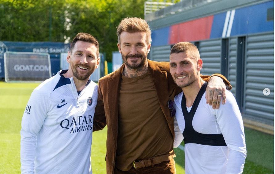 Beckham siempre lo tuvo claro: "Amo a Messi"