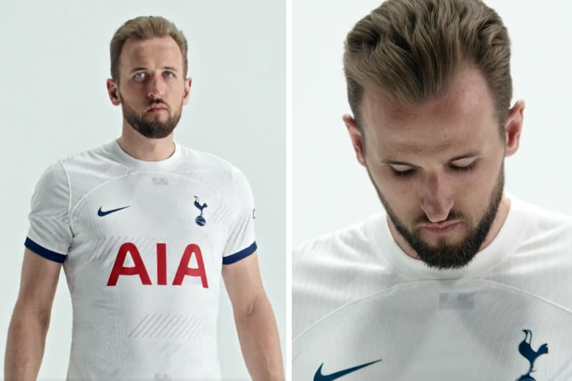 Kane presenta la nueva camiseta del Tottenham con el interés del Real Madrid en el horizonte