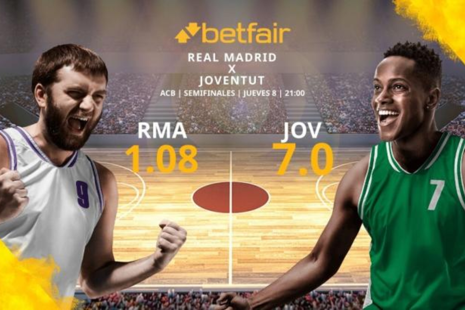 Real Madrid vs Joventut Badalona: estadsticas y pronsticos