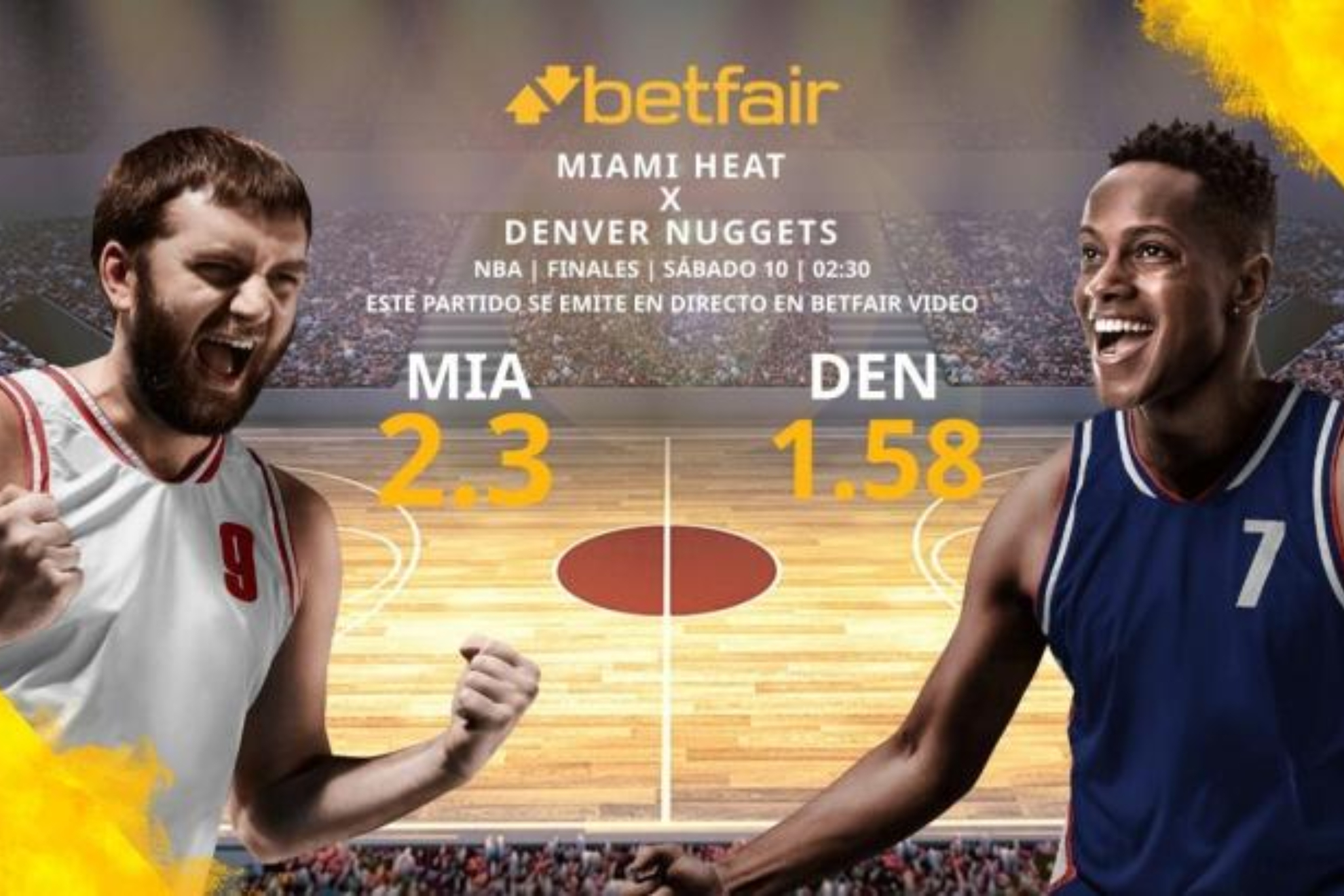 Miami Heat vs Denver Nuggets: estadsticas y pronsticos