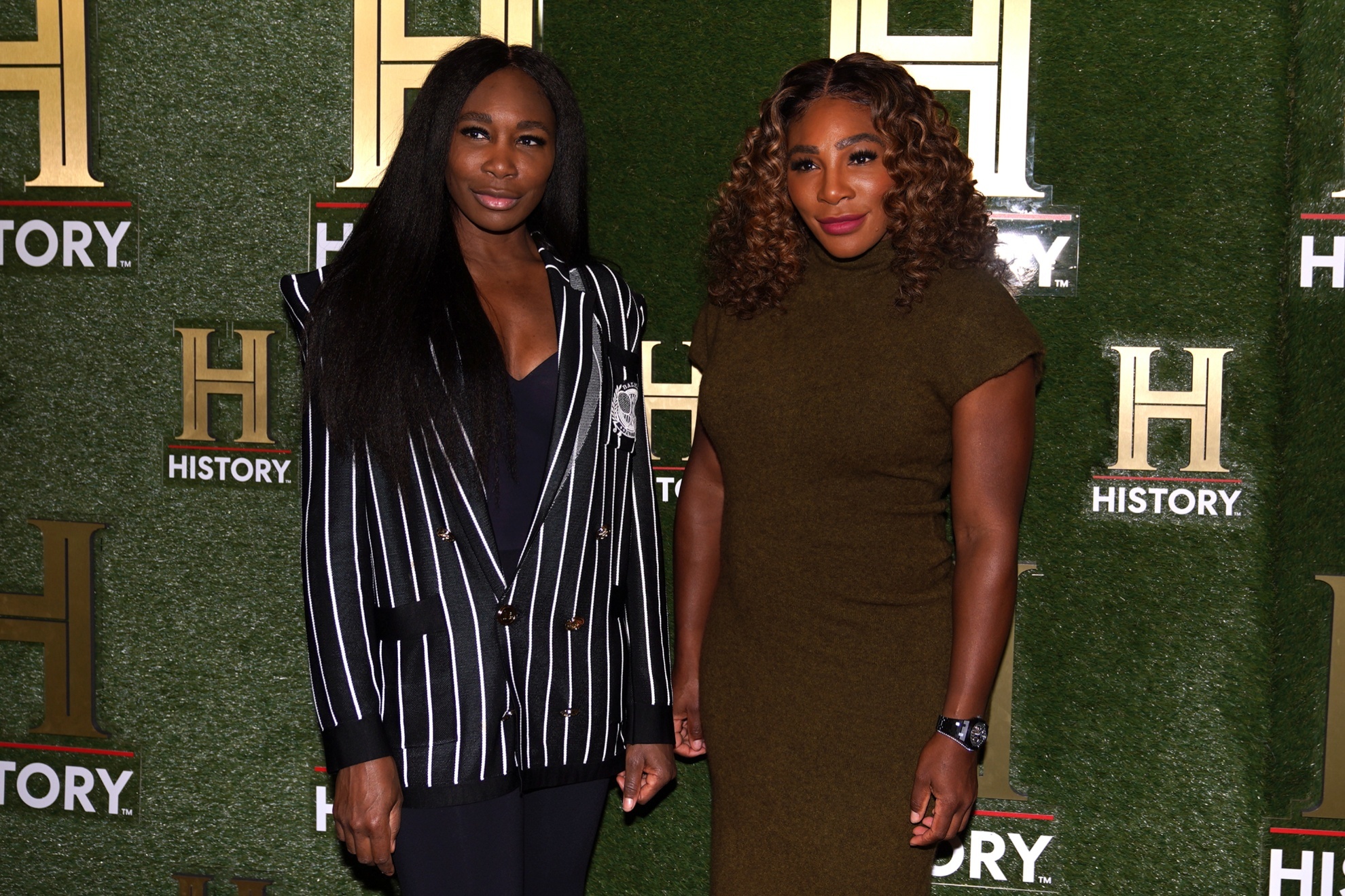 Tennis greats Venus and Serena Williams.