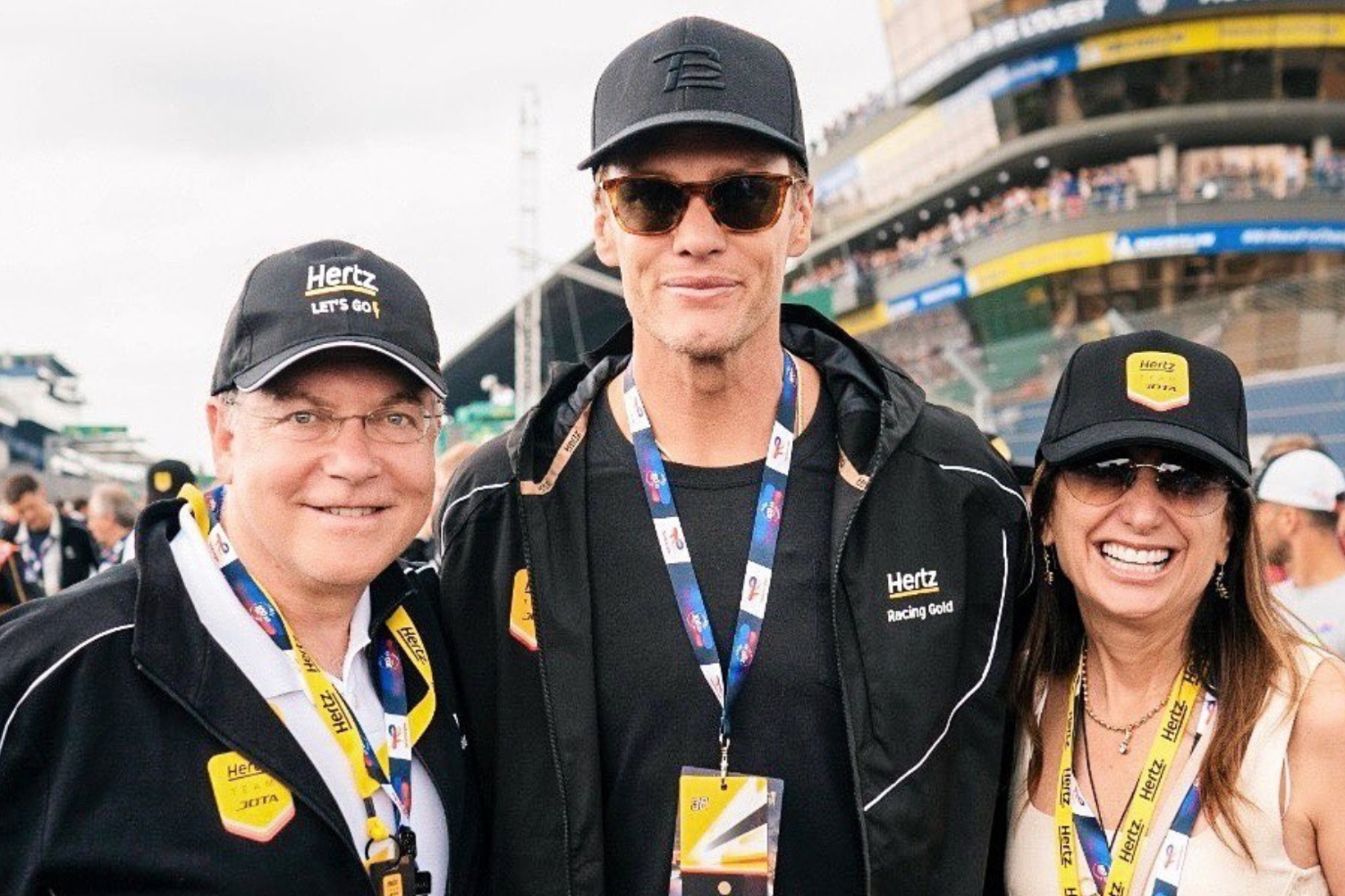 Tom Brady living it up at Le Mans