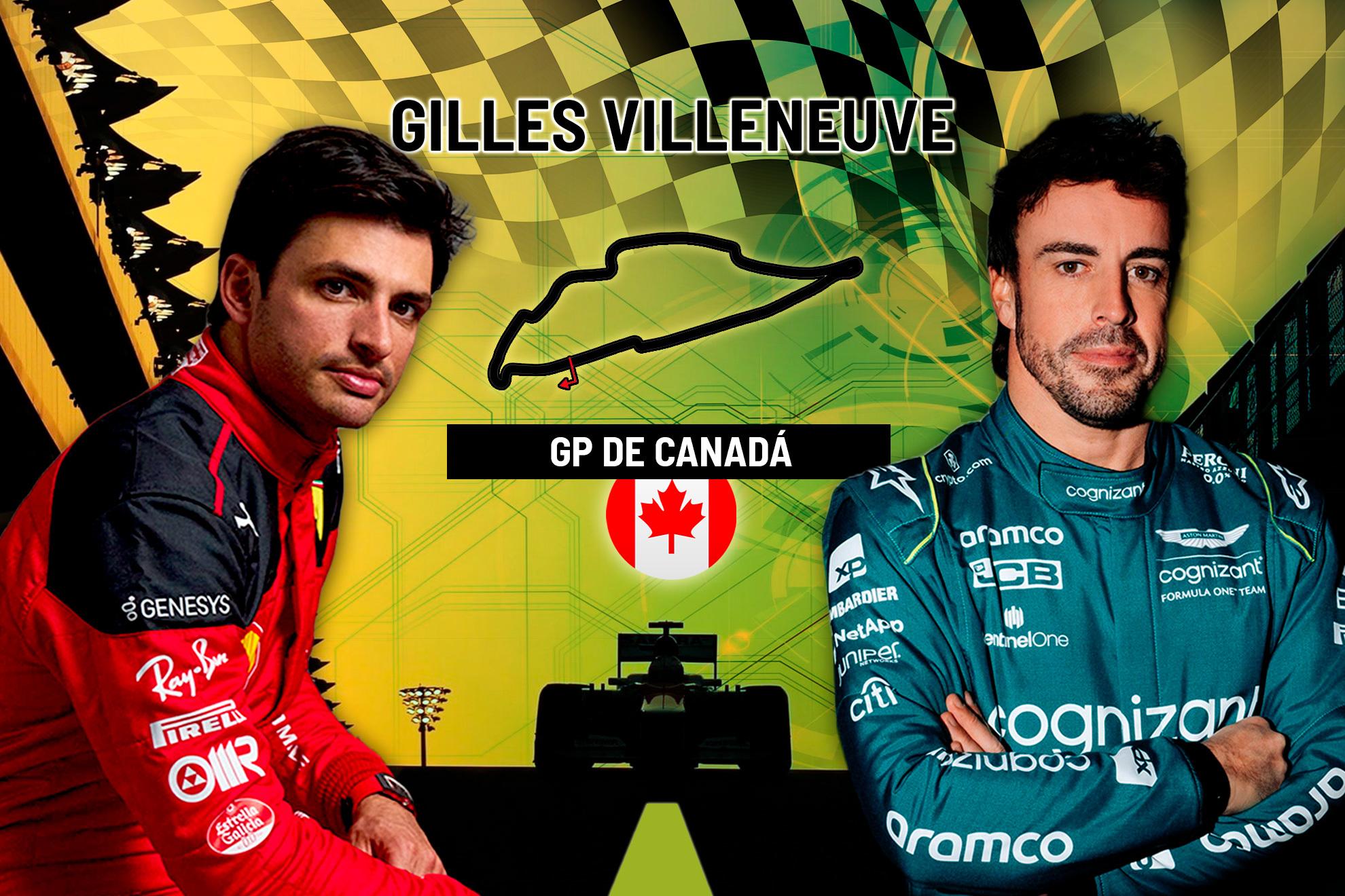 Carrera del GP de Canadá de F1 en directo | Alonso y Sainz hoy en vivo