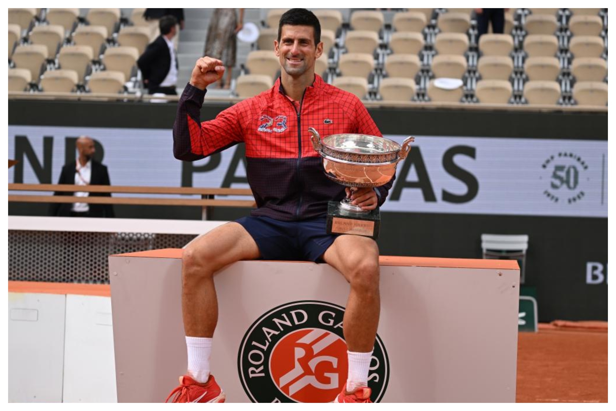 Djokovic, con su torneo número 23 de Grand Slam