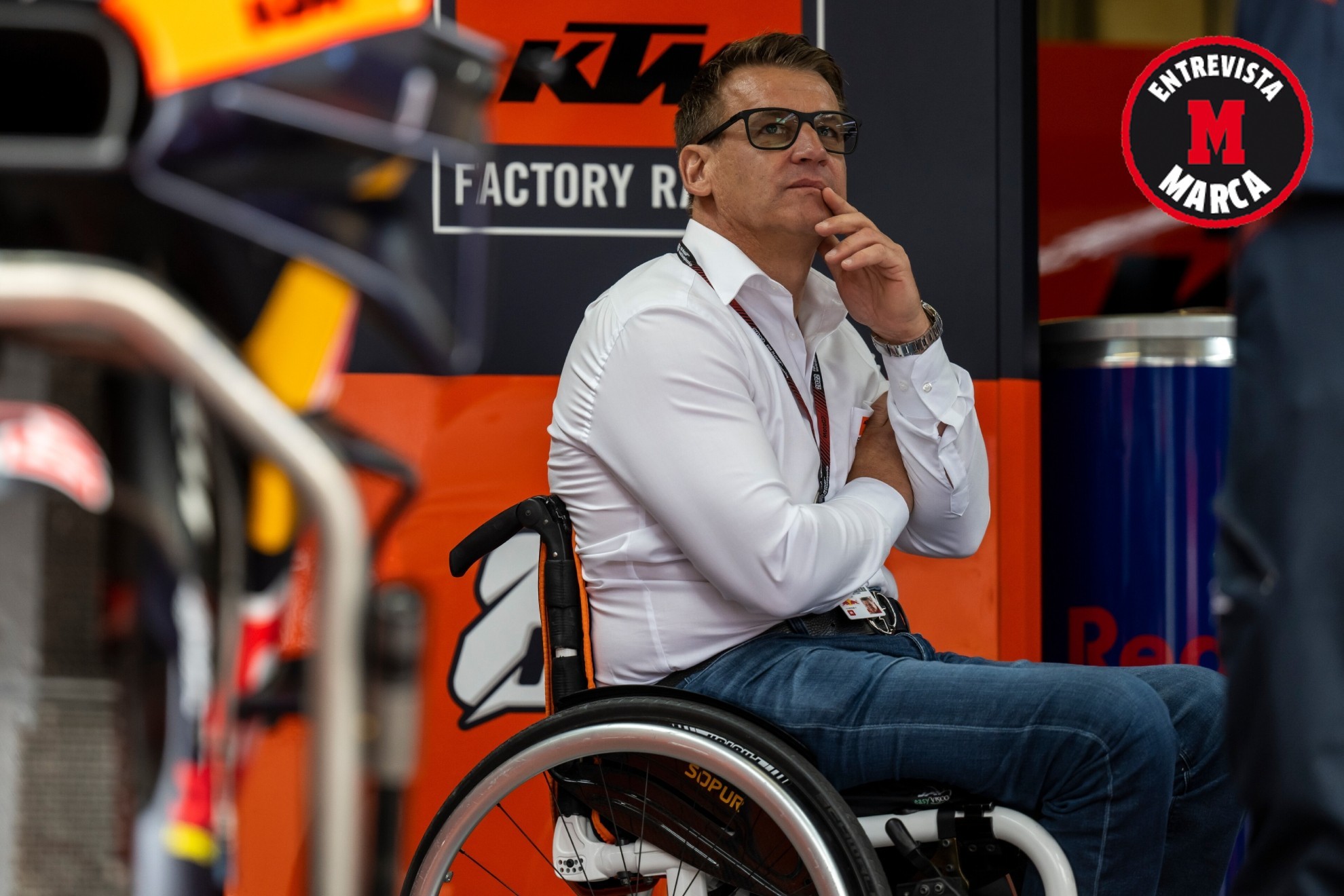 Pit Beirer, jefe de competición de KTM.
