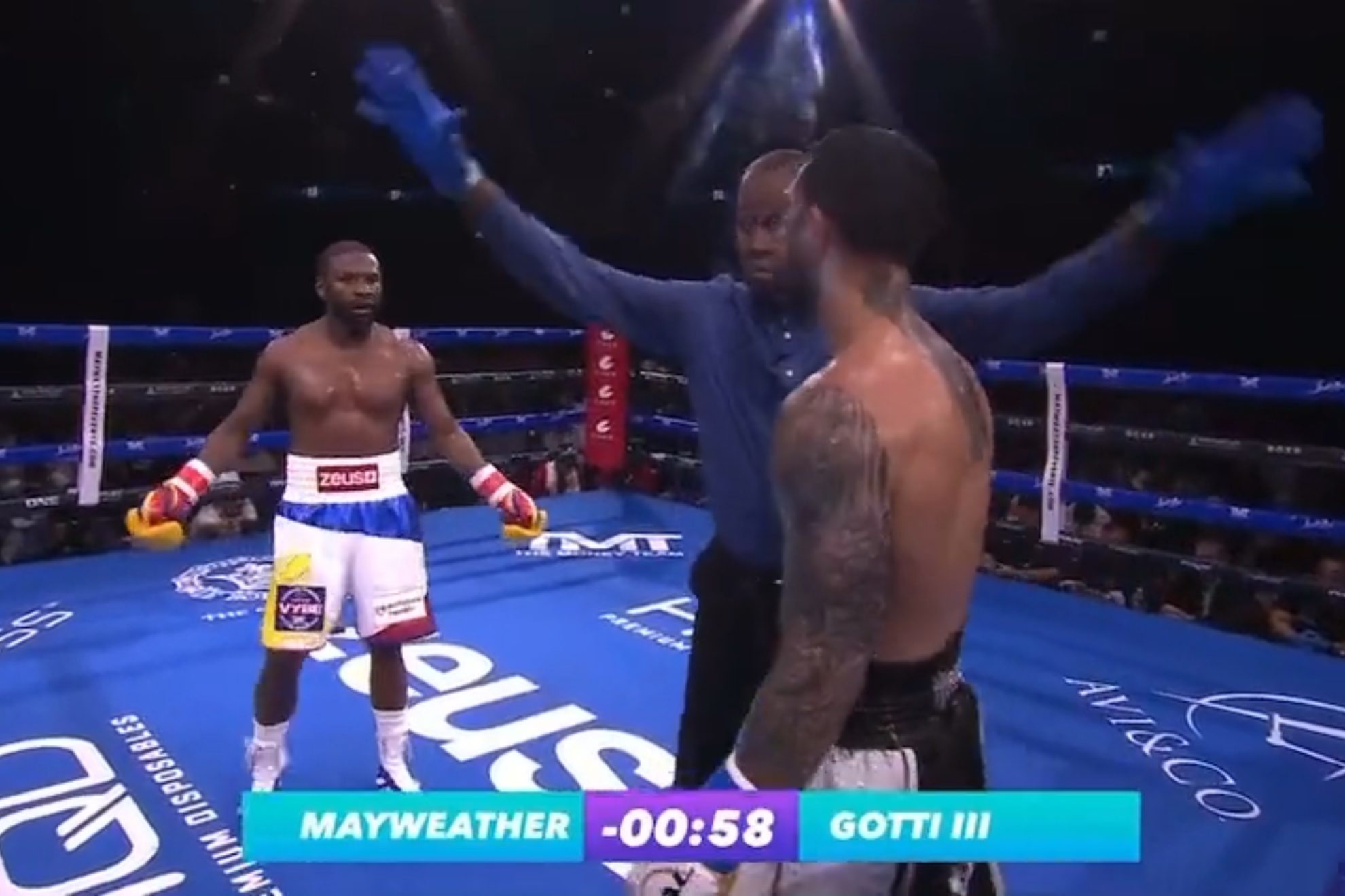 Fallout from Mayweather-Gotti III exhibition match: Brawl erupts and sinister mesages surface