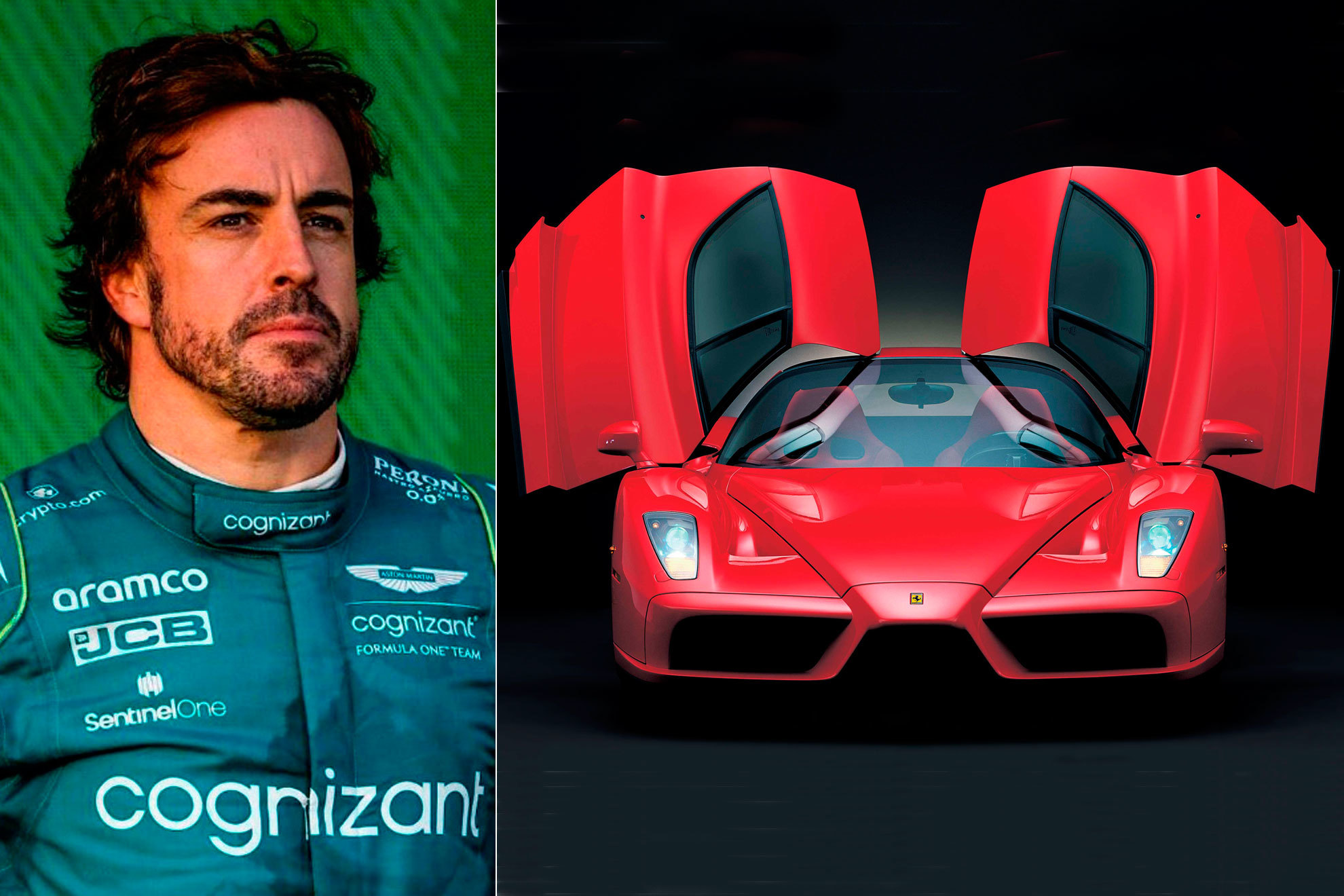 Alonso tendrá que volver a hacer hueco en el garaje a su magnífico Ferrari Enzo.