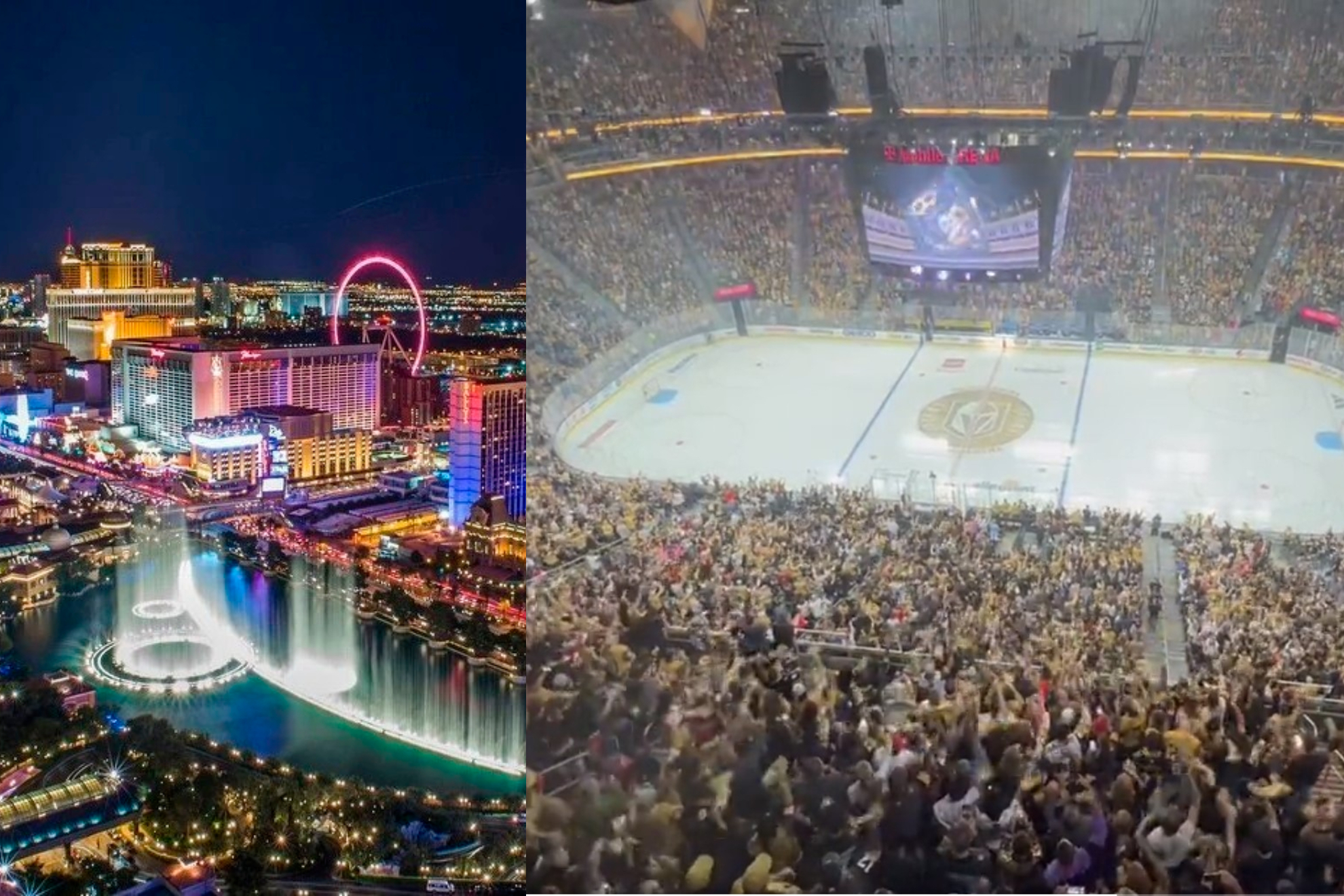 Las Vegas tiene un nuevo 'vicio': el hockey sobre hielo