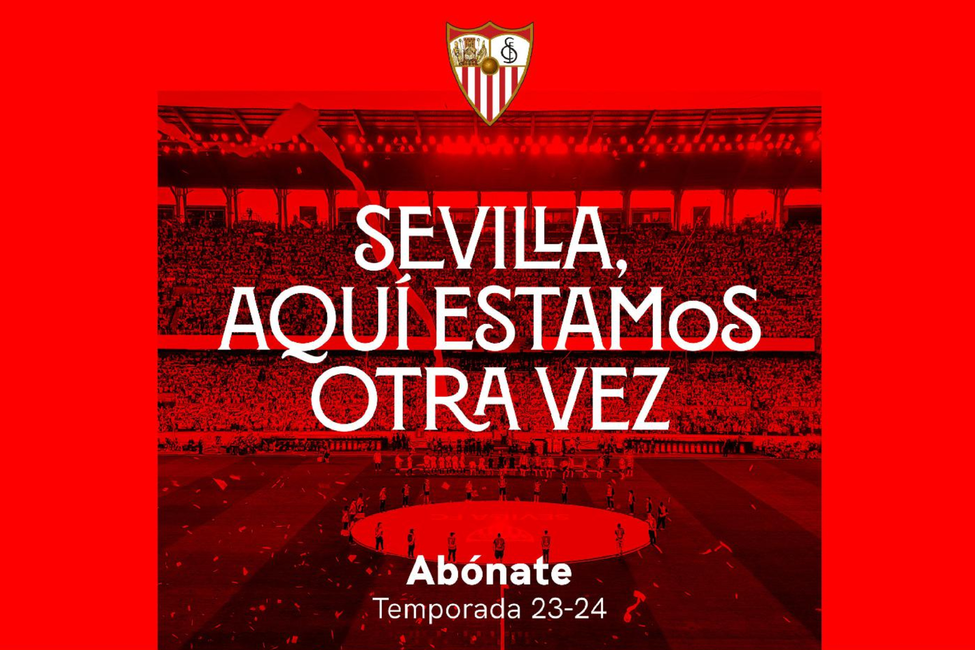 El Sevilla mantiene el precio de los abonos de la pasada temporada