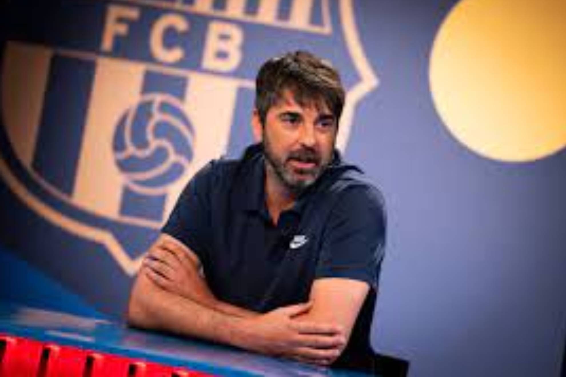 Juan Carlos Navarro, durante una entrevista en Barça TV.