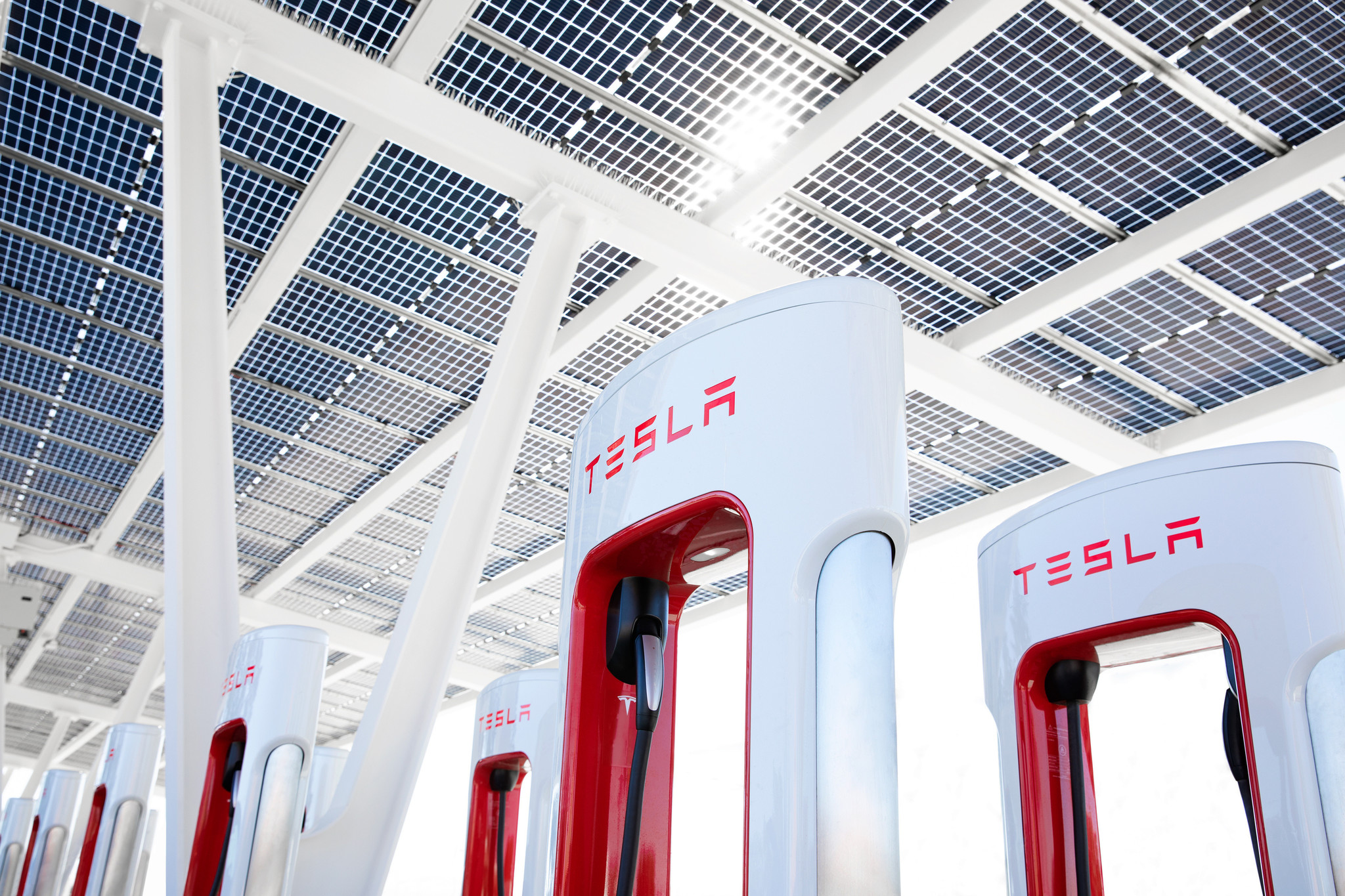 La red de Superchargers de Tesla tiene cada vez más adeptos.