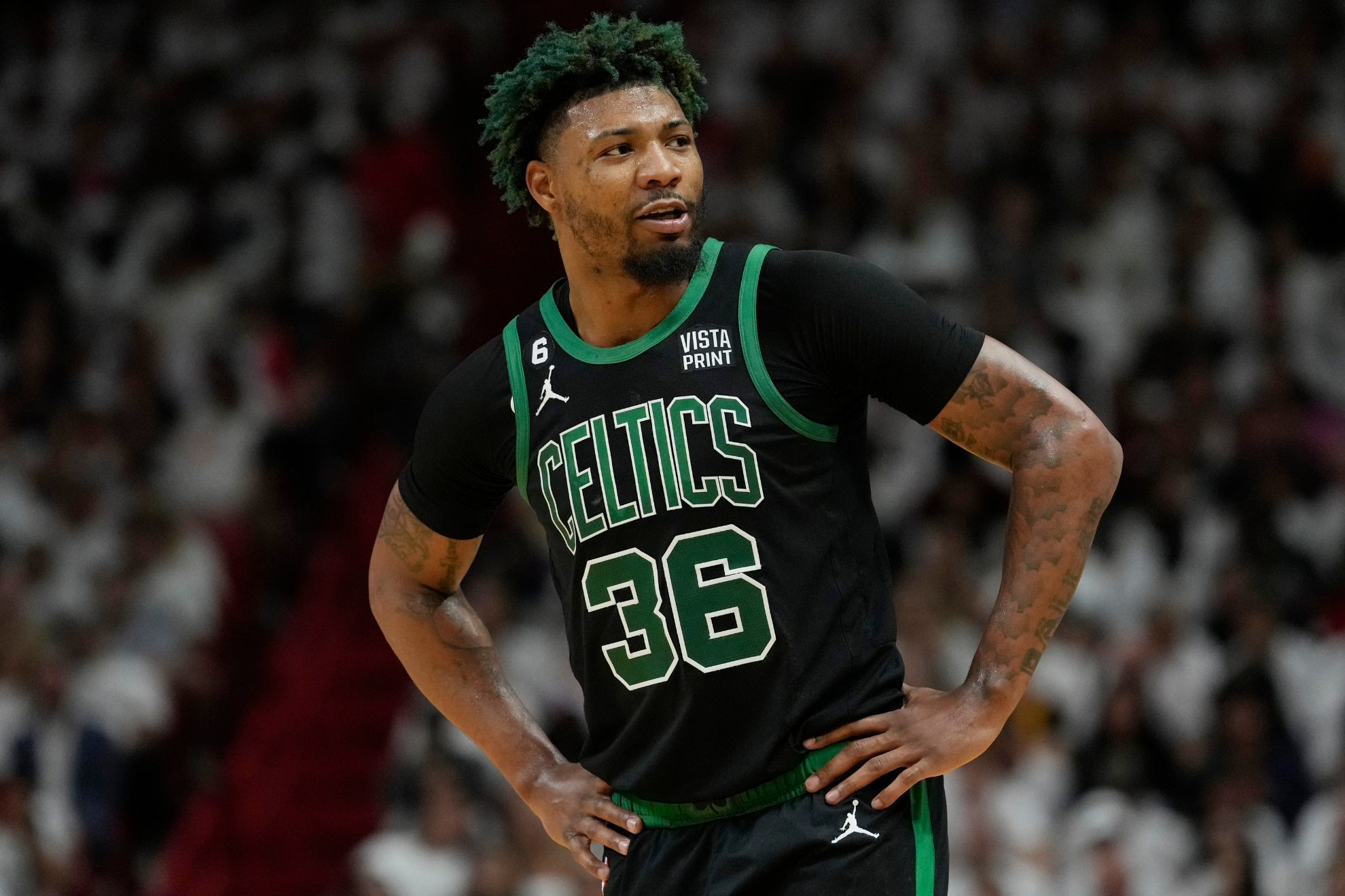 The Celtics drafted Smart sixth overall in 2014, and he played nearly 700 regular season and playoff games for the franchise.