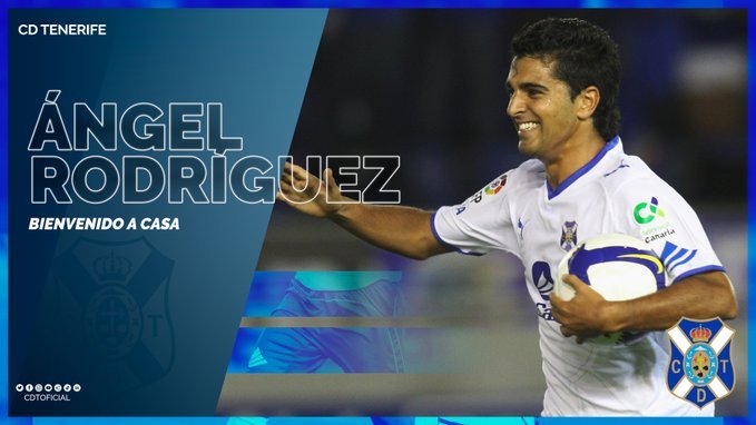 Ángel regresa al Tenerife, con el que firma por dos temporadas
