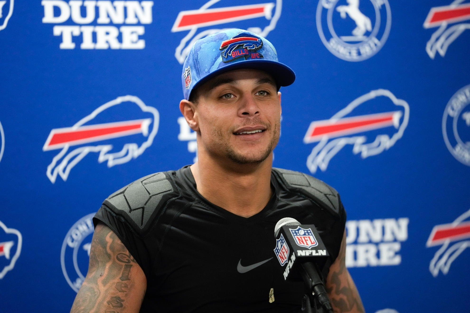 Jordan Poyer forced to cancel annual colf charity event at Trump National due to location controversy