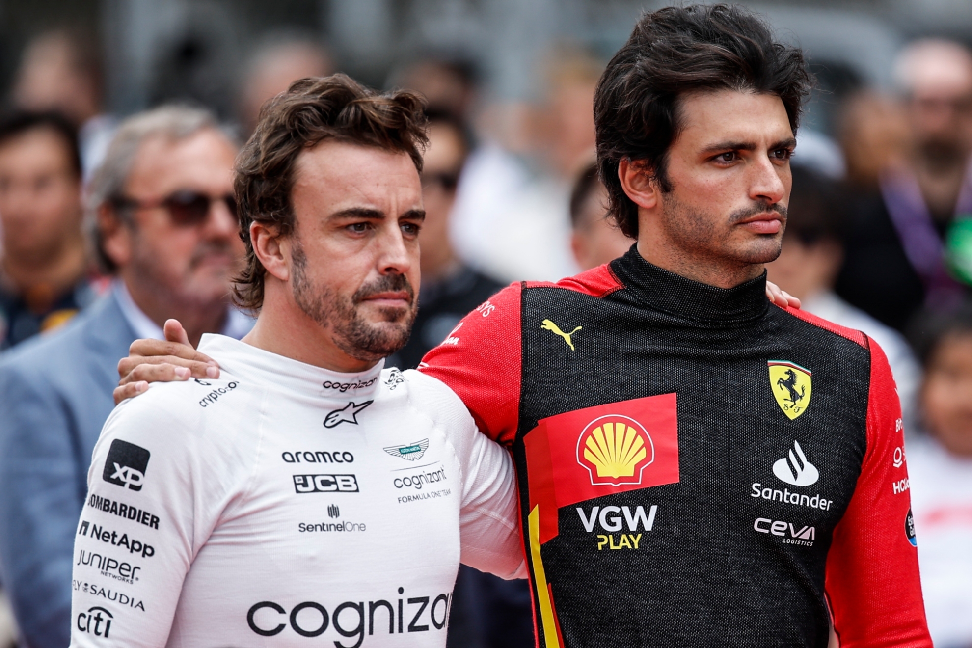Alonso and Sainz