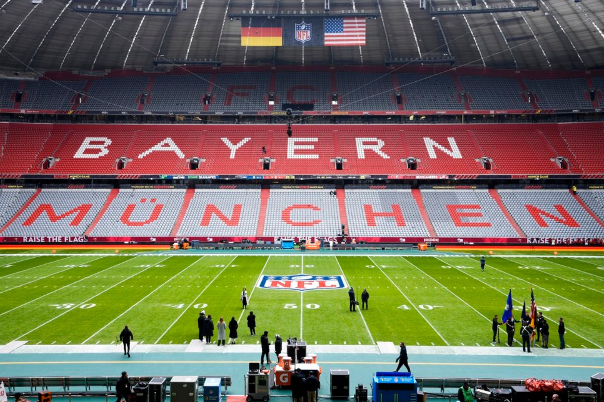 Munich was the host of the first NFL game in Germany
