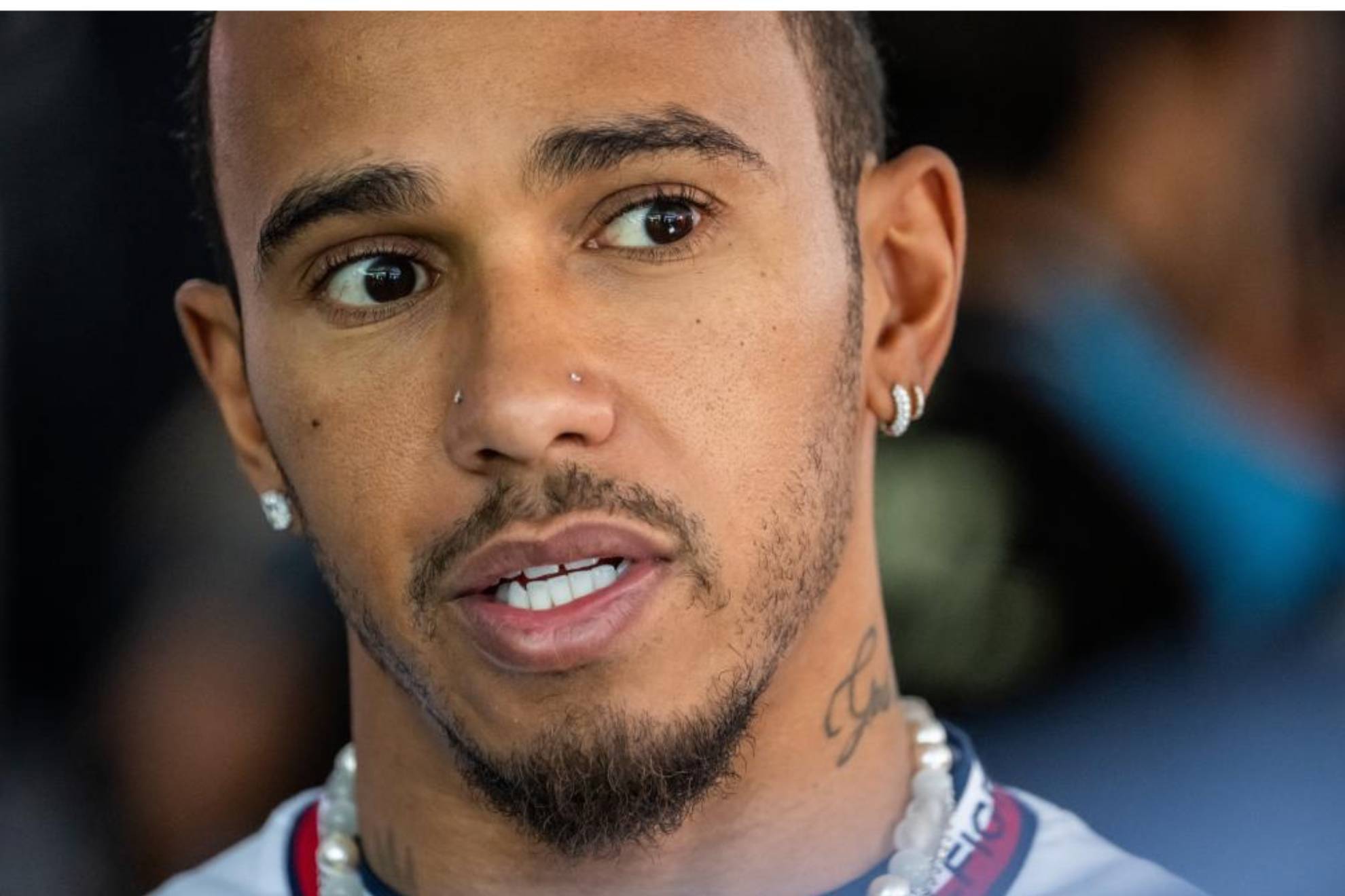 Hamilton, en el GP de Austria 2023.
