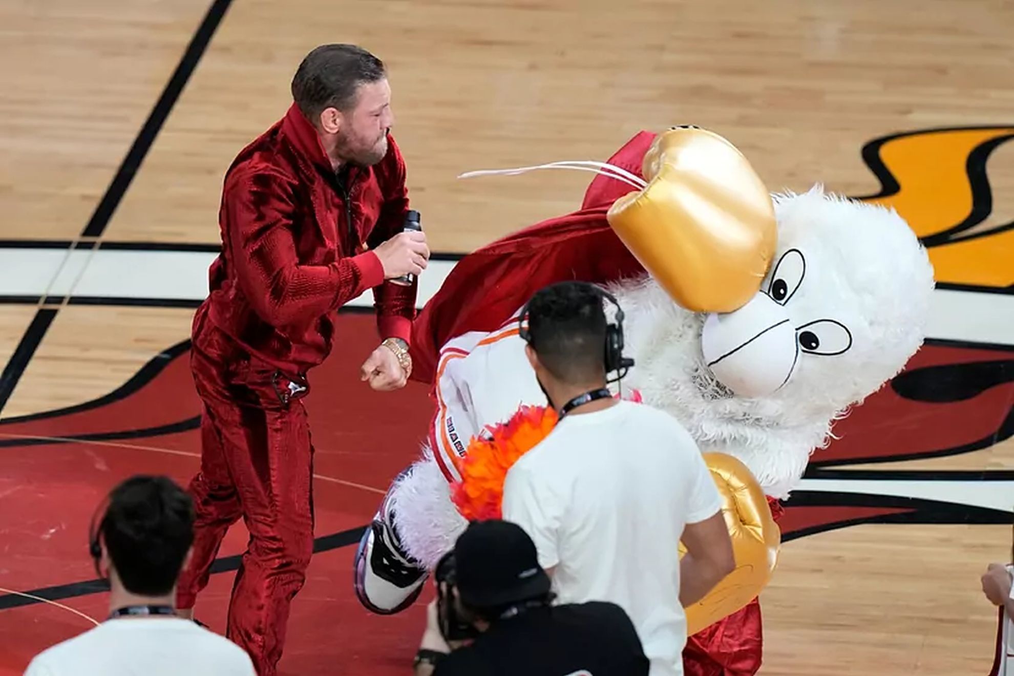 Conor McGregor's Miami mascot slam