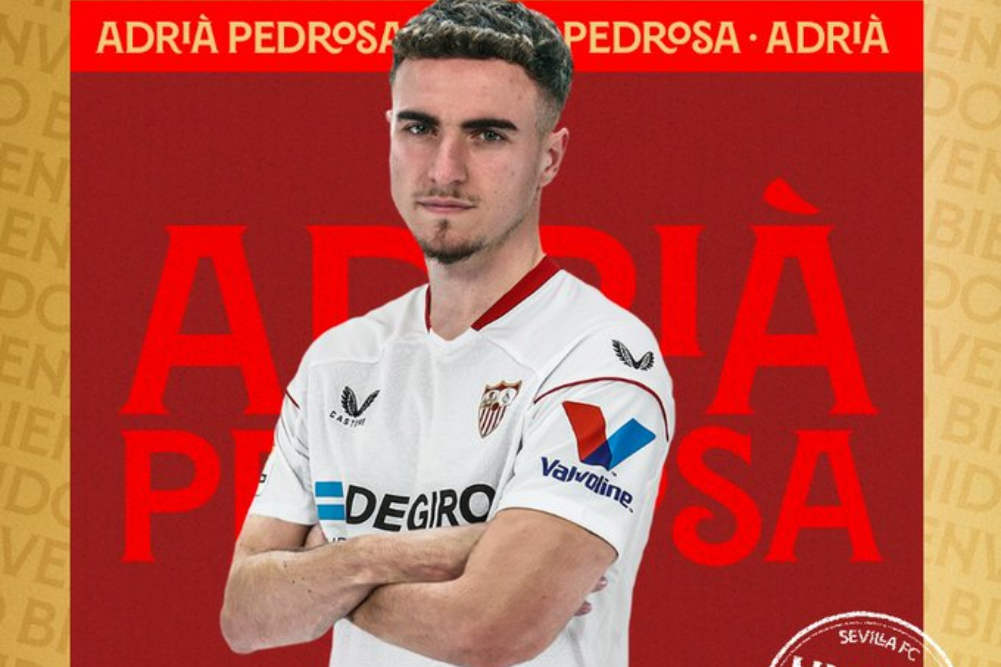 El Sevilla anuncia el fichaje de Pedrosa