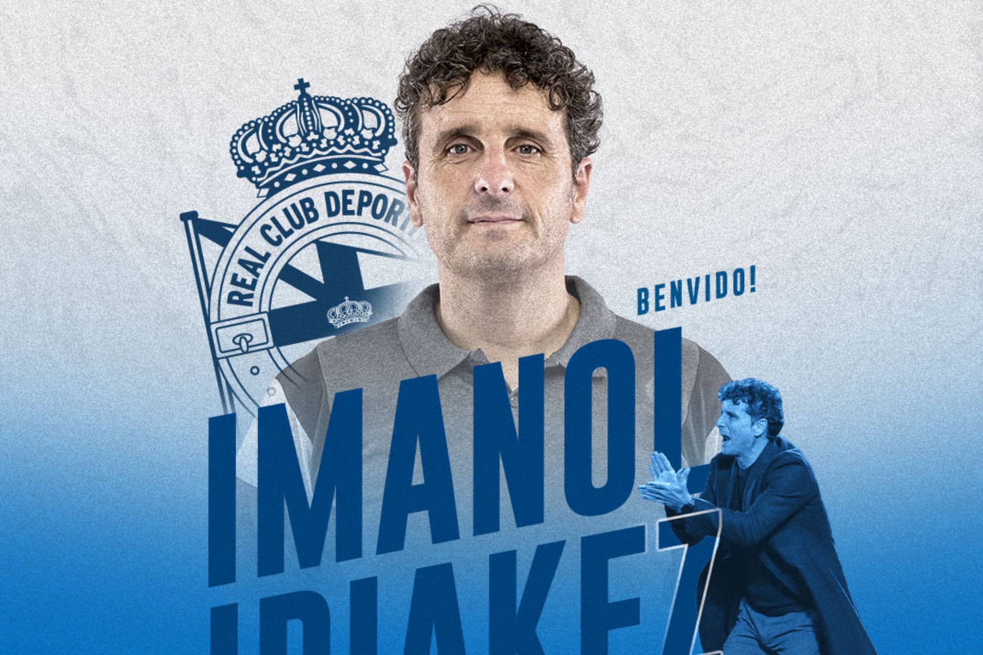 Imanol Idiakez se convierte en el nuevo entrenador del Deportivo de la Coruña.