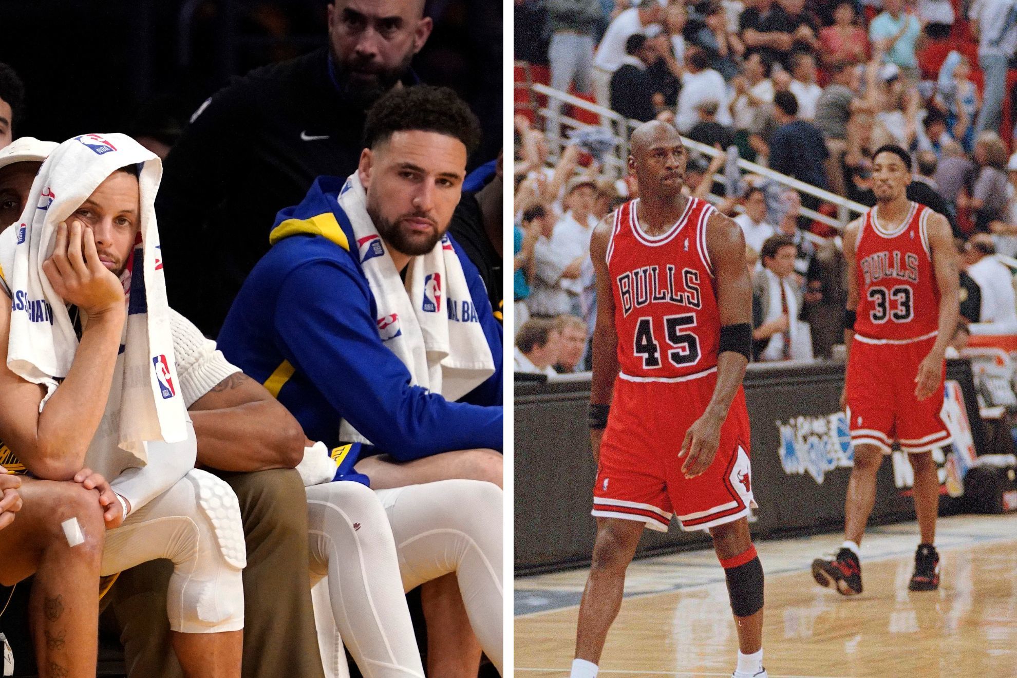 Pat McAfee thinks Klay Thompson will resent Steph Curry like Scottie Pippen does Michael Jordan