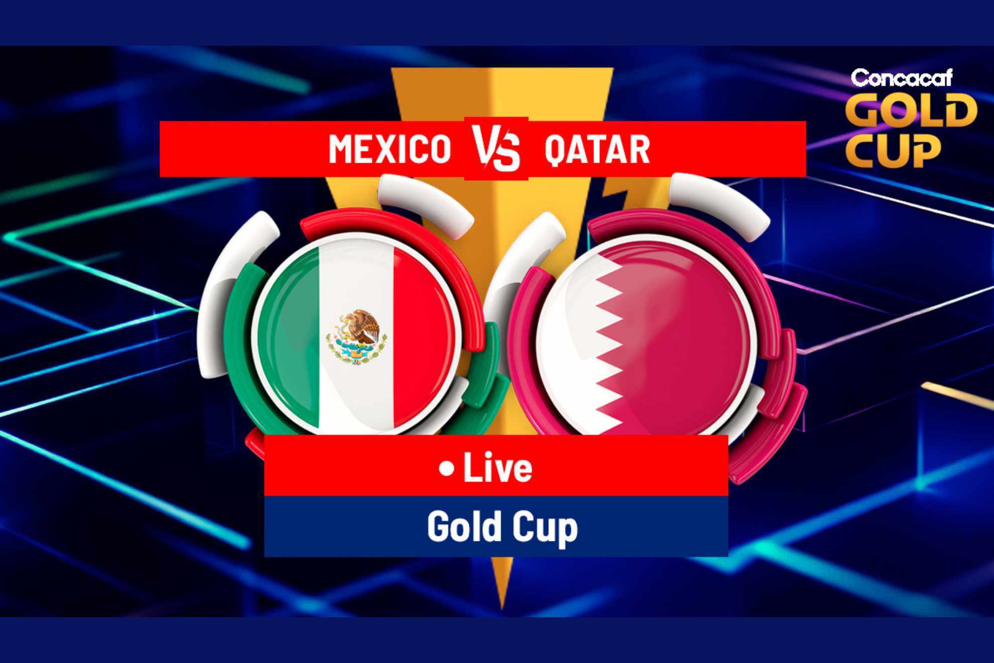 Mexico vs Qatar: Gold Cup Group B game LIVE