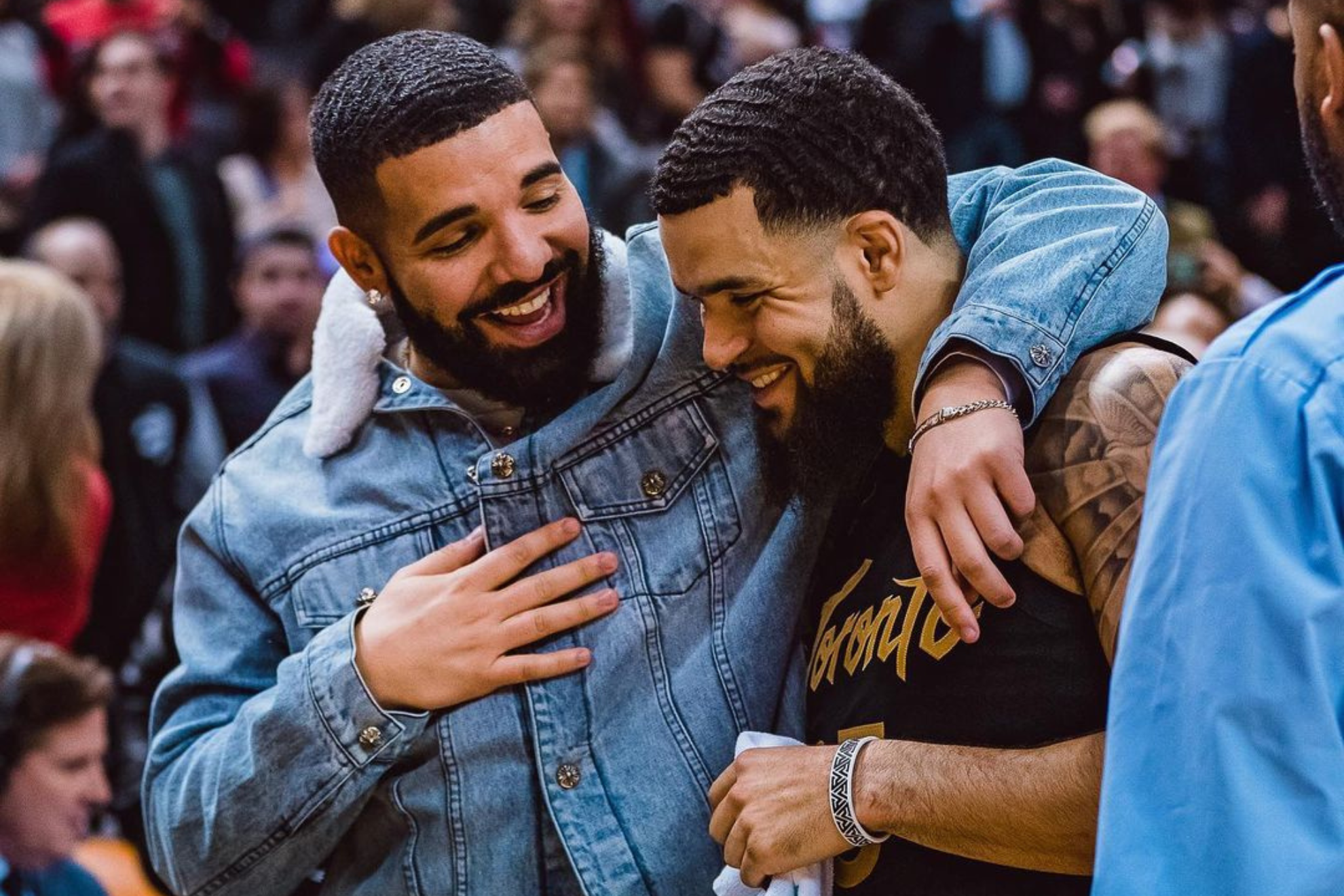 Drake and Fred VanVleet developed a strong friendship in Toronto.