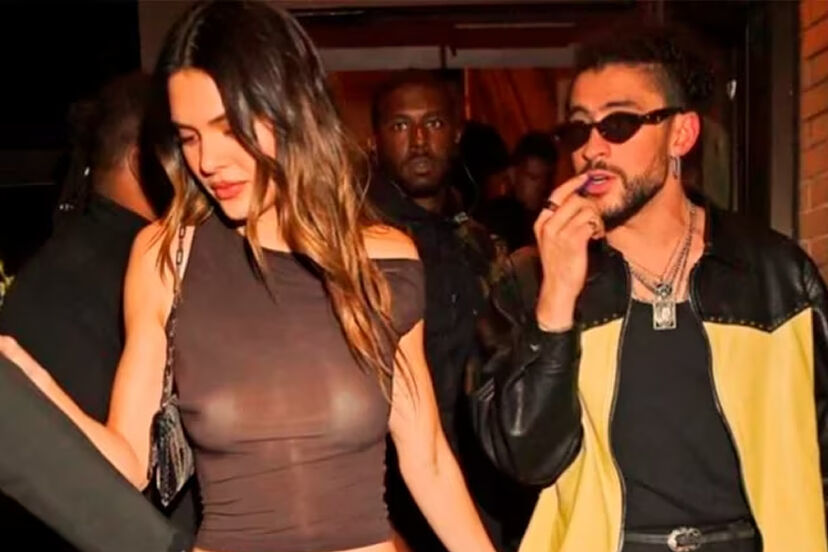 Bad Bunny and his cheeky spanking of Kendall Jenner on their latest date